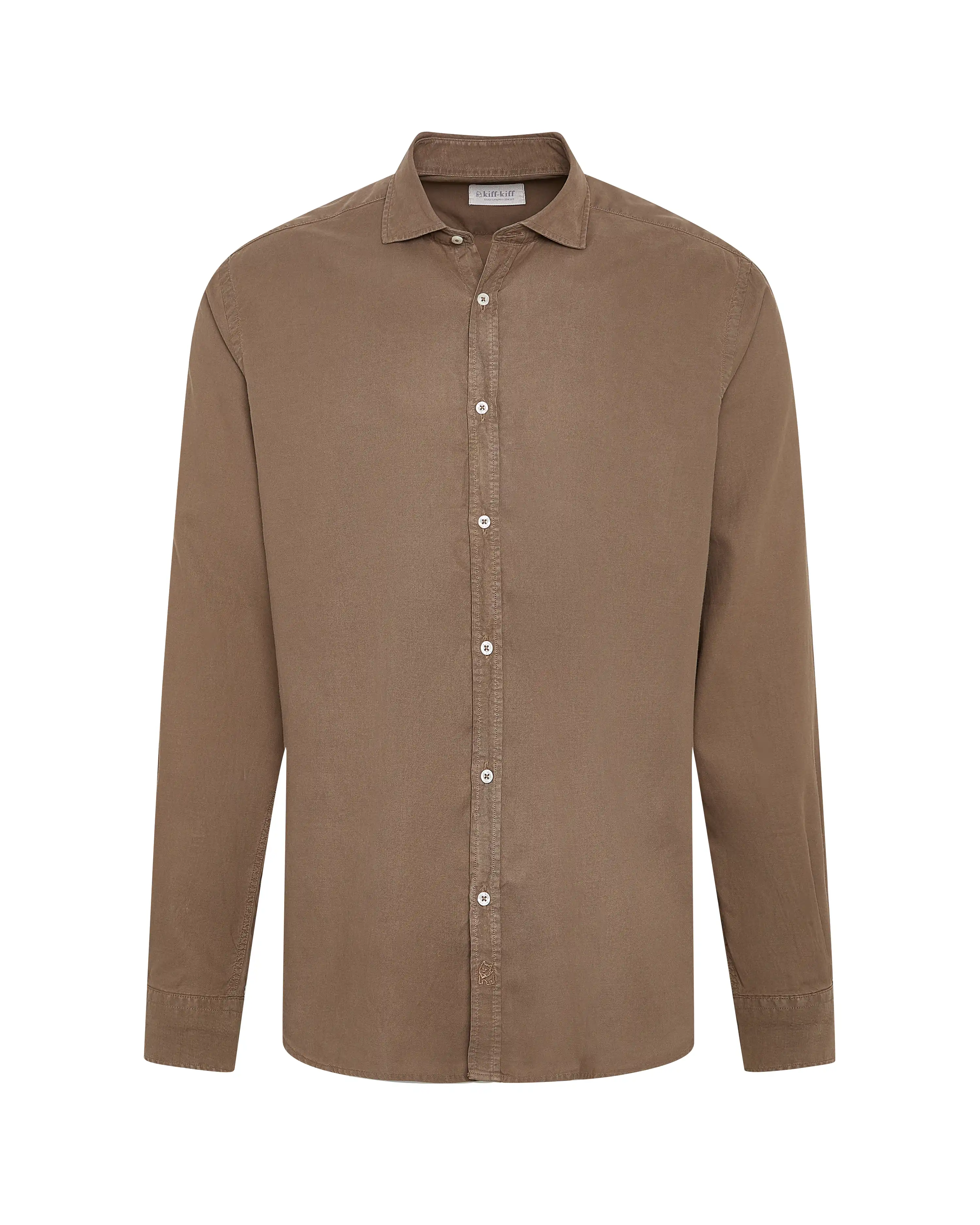 Camisa Casual de Hombre en Algodón lavado