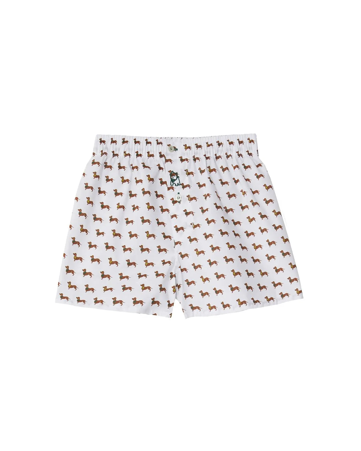 Bóxer de niño Kiff Kiff de algodón azul con estampado de perro