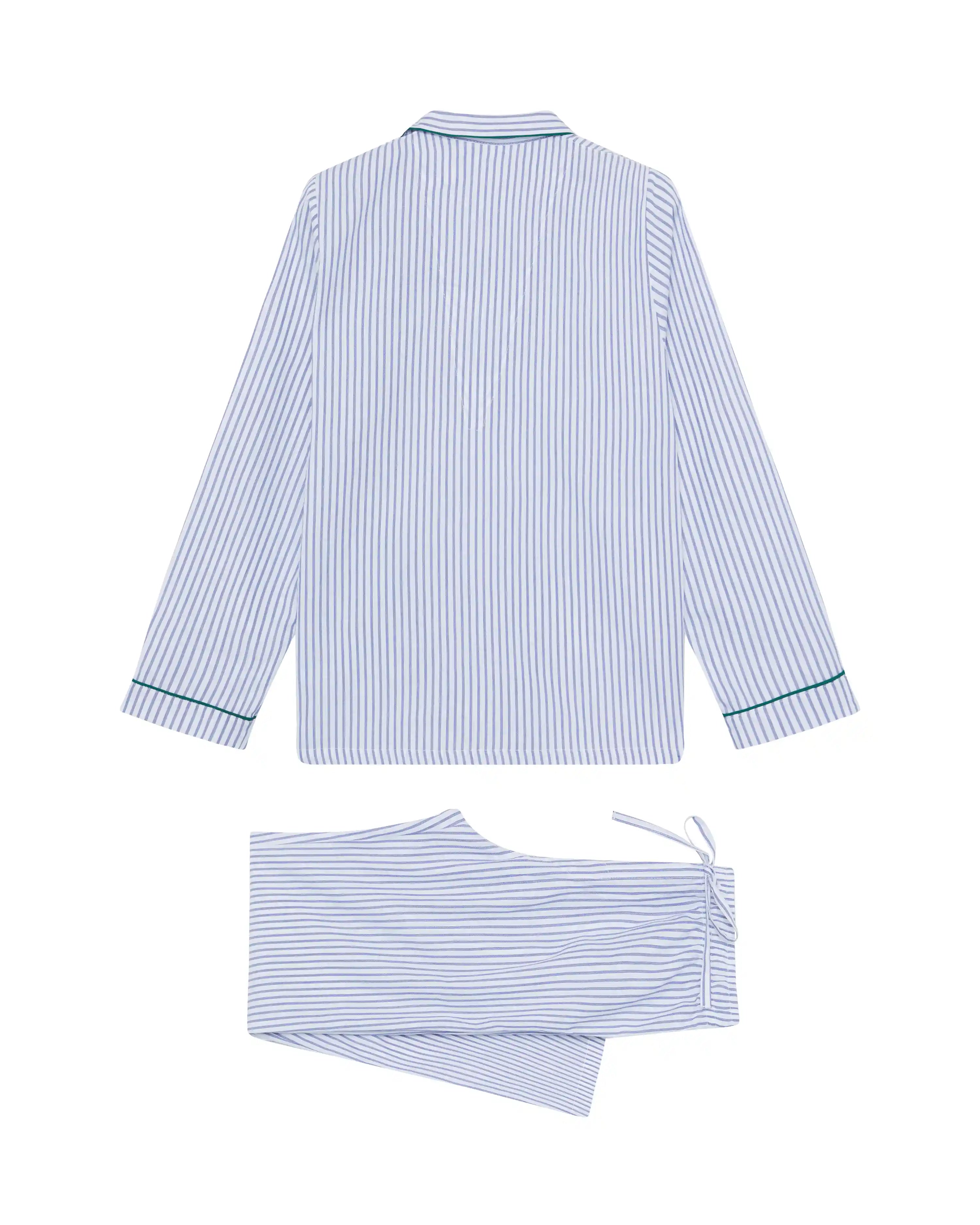 Pijama de niño Kiff Kiff largo de algodón con rayas