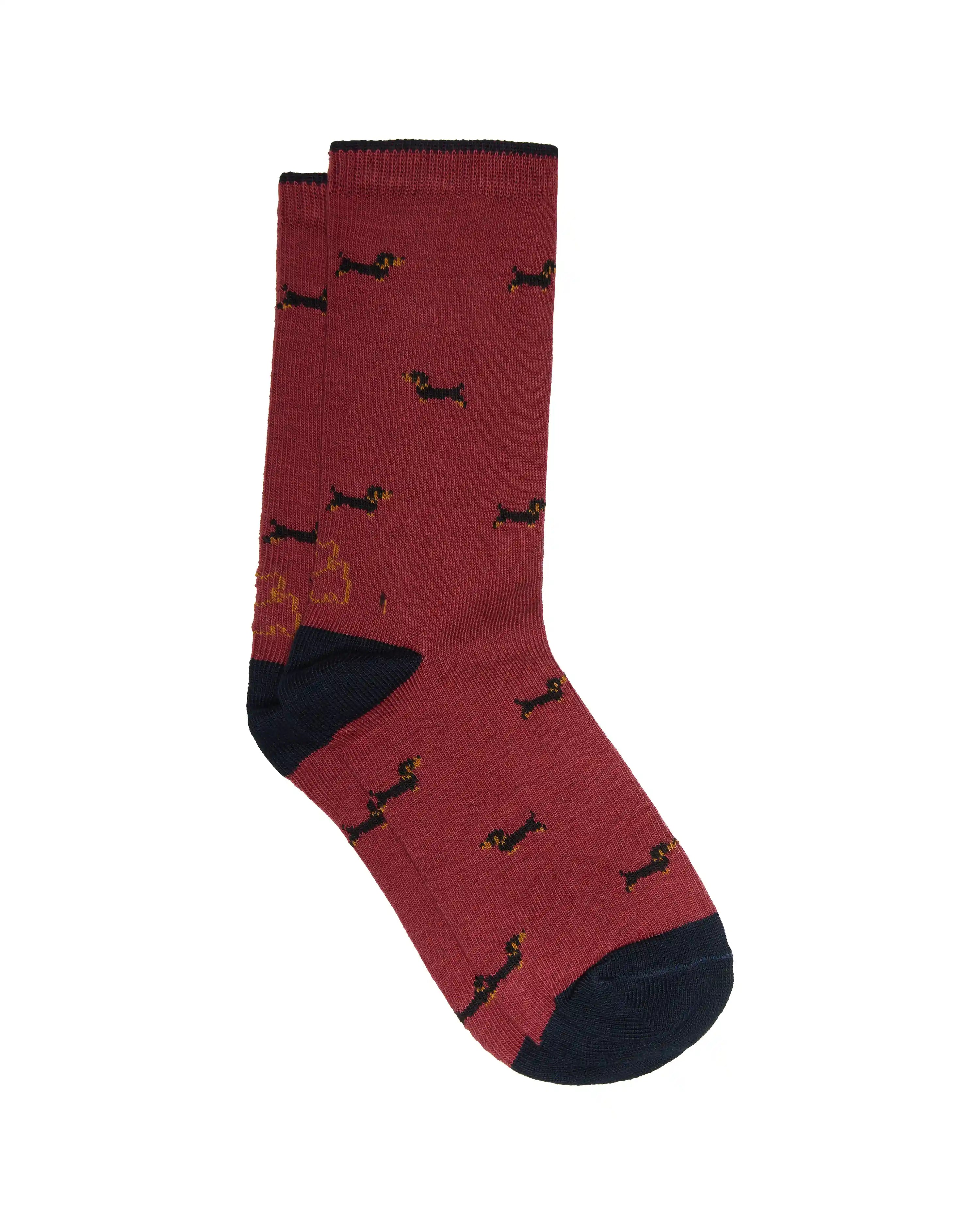 Calcetines media caña de niño Kiff Kiff fresa estampado