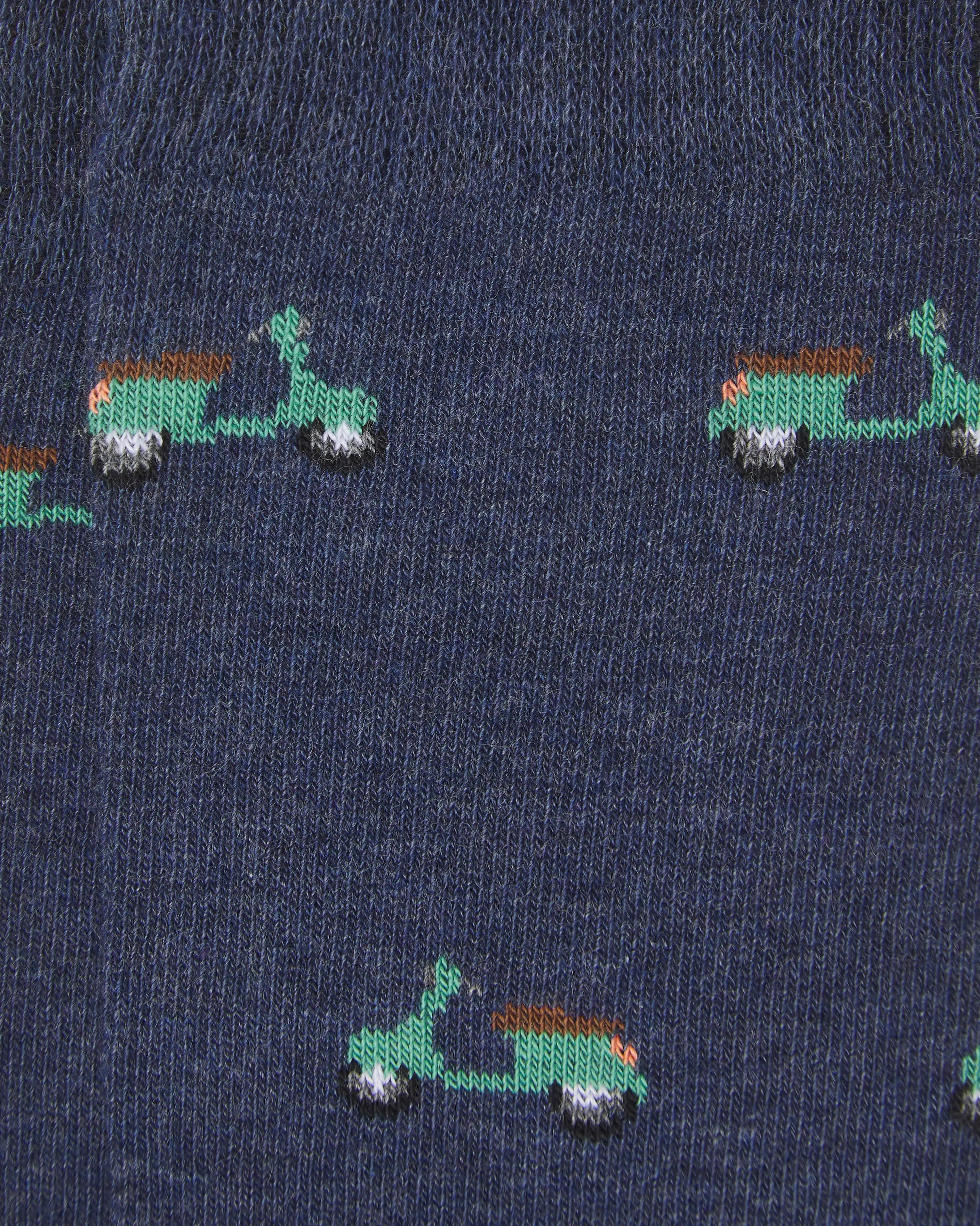 Calcetines media caña de hombre Kiff Kiff estampado moto