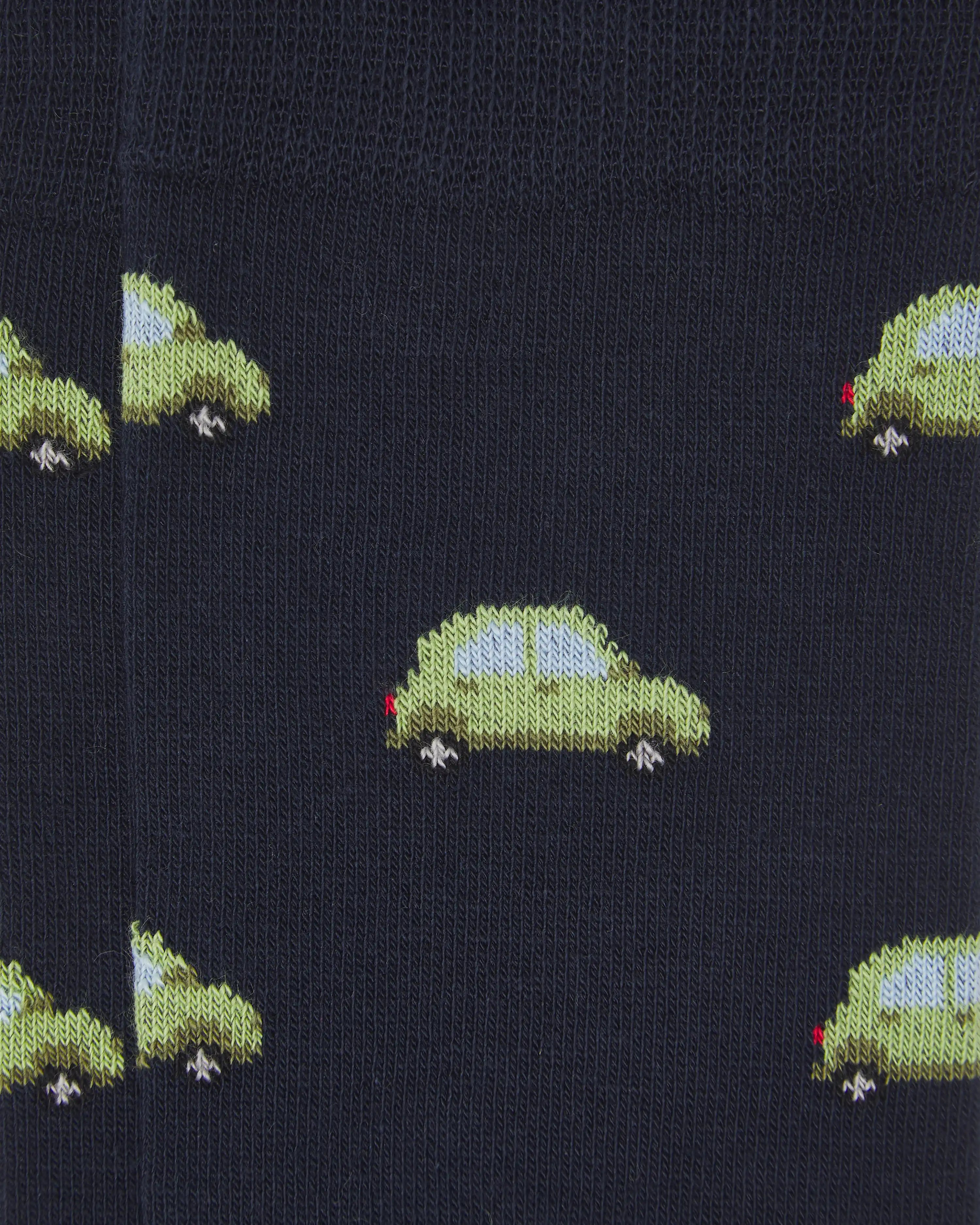 Calcetines media caña de hombre Kiff Kiff estampado coches