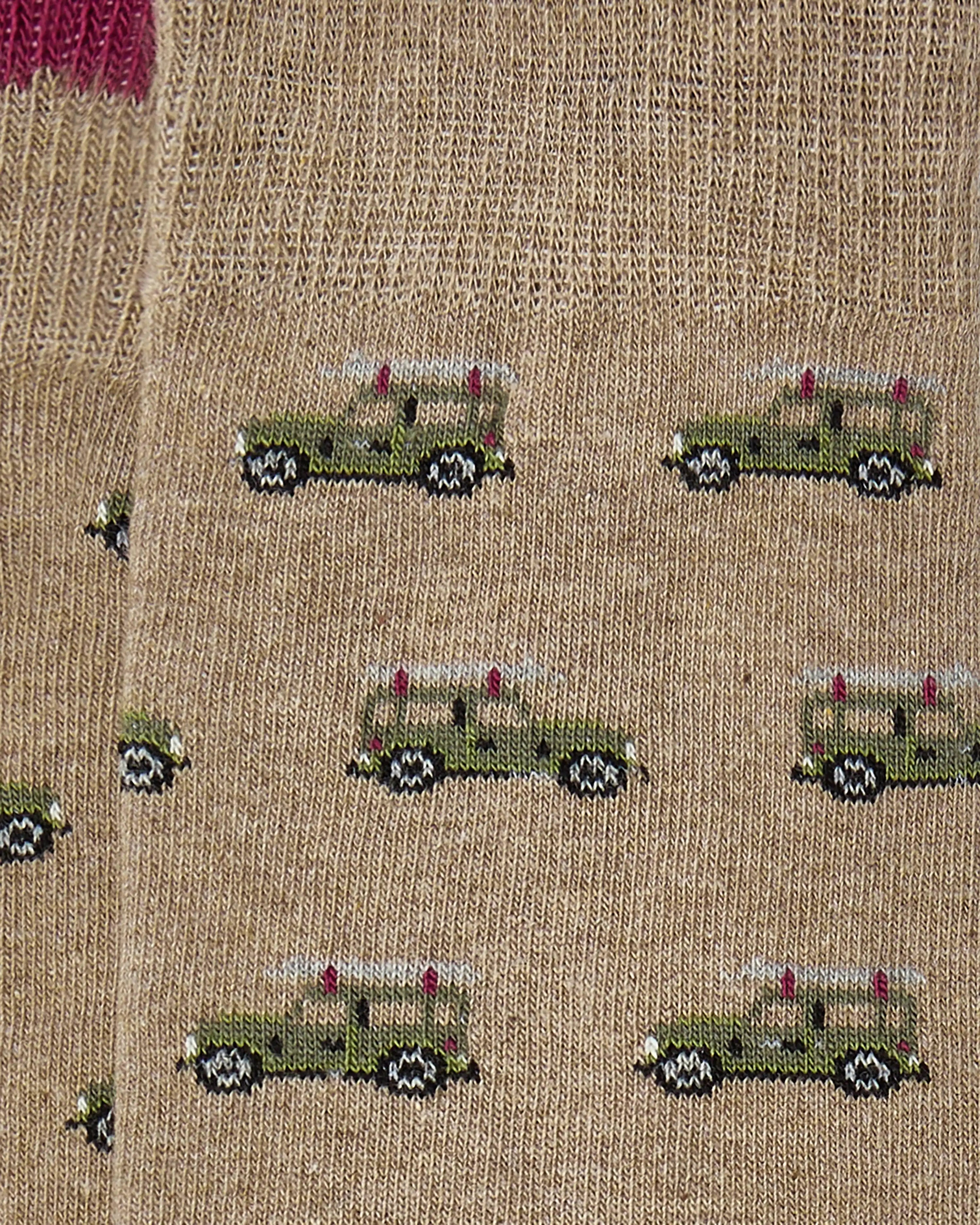Calcetines media caña de hombre Kiff Kiff estampado Jeep