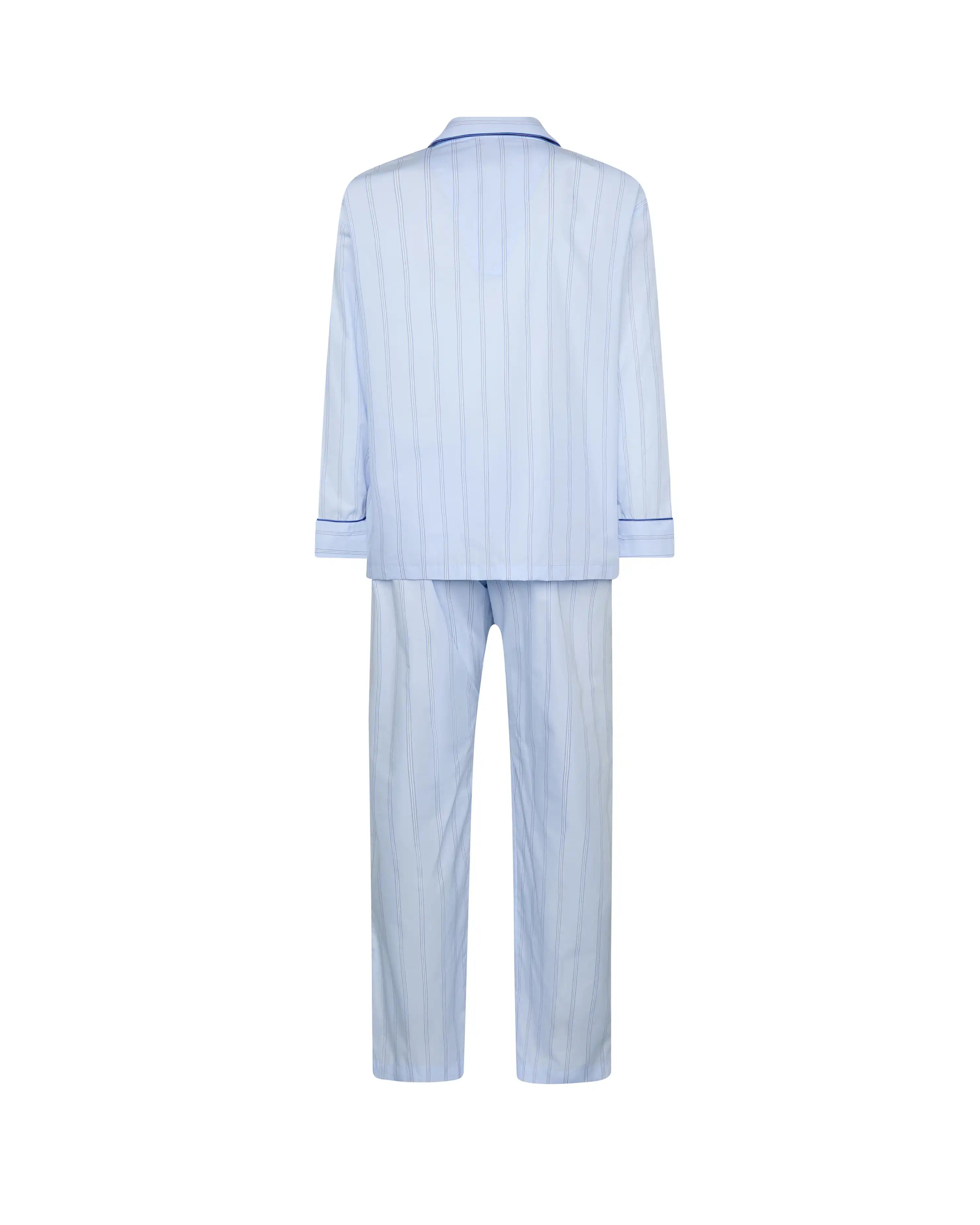 Pijama largo de hombre Kiff Kiff de tela con rayas