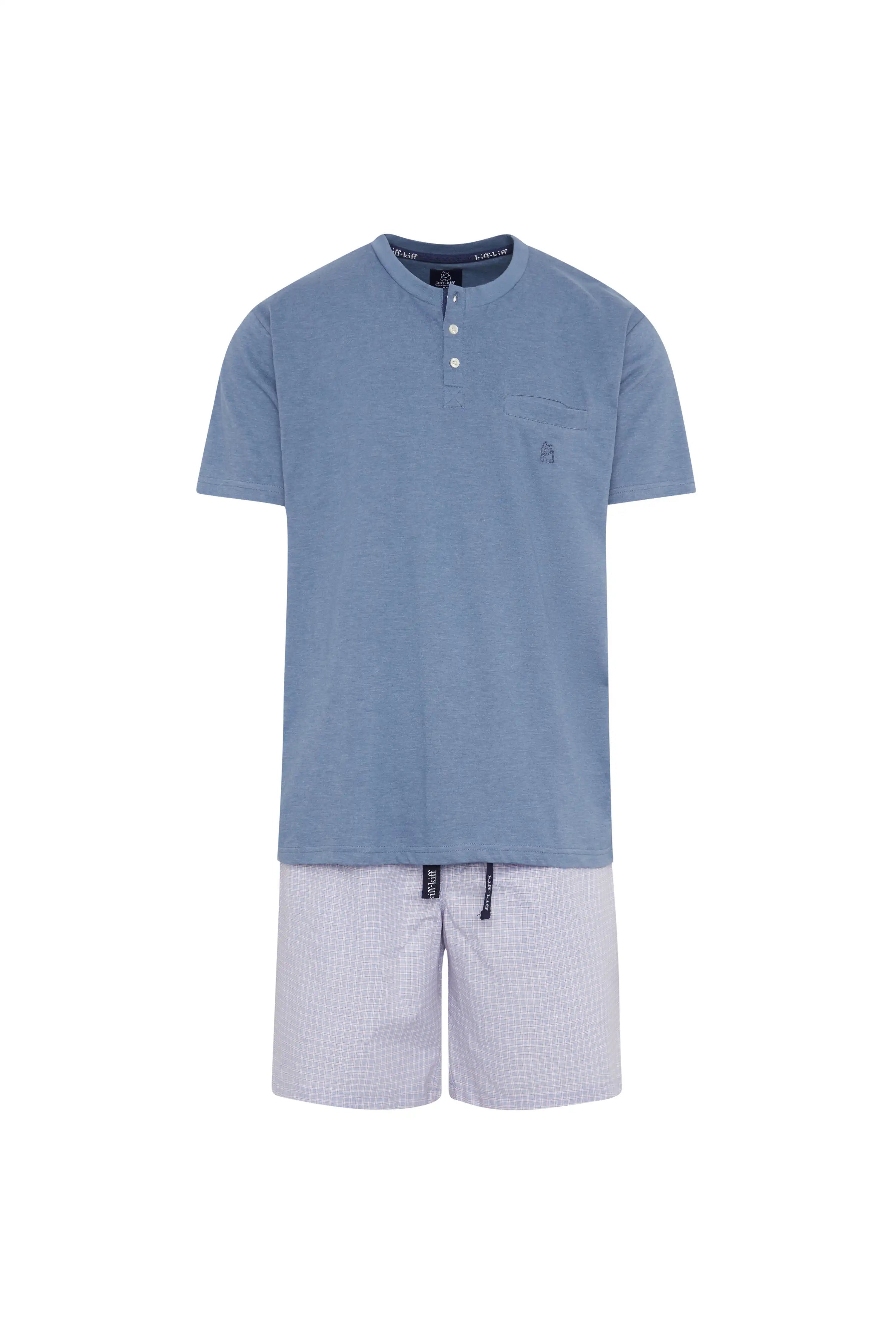 Pijama corto combinado de hombre Kiff Kiff
