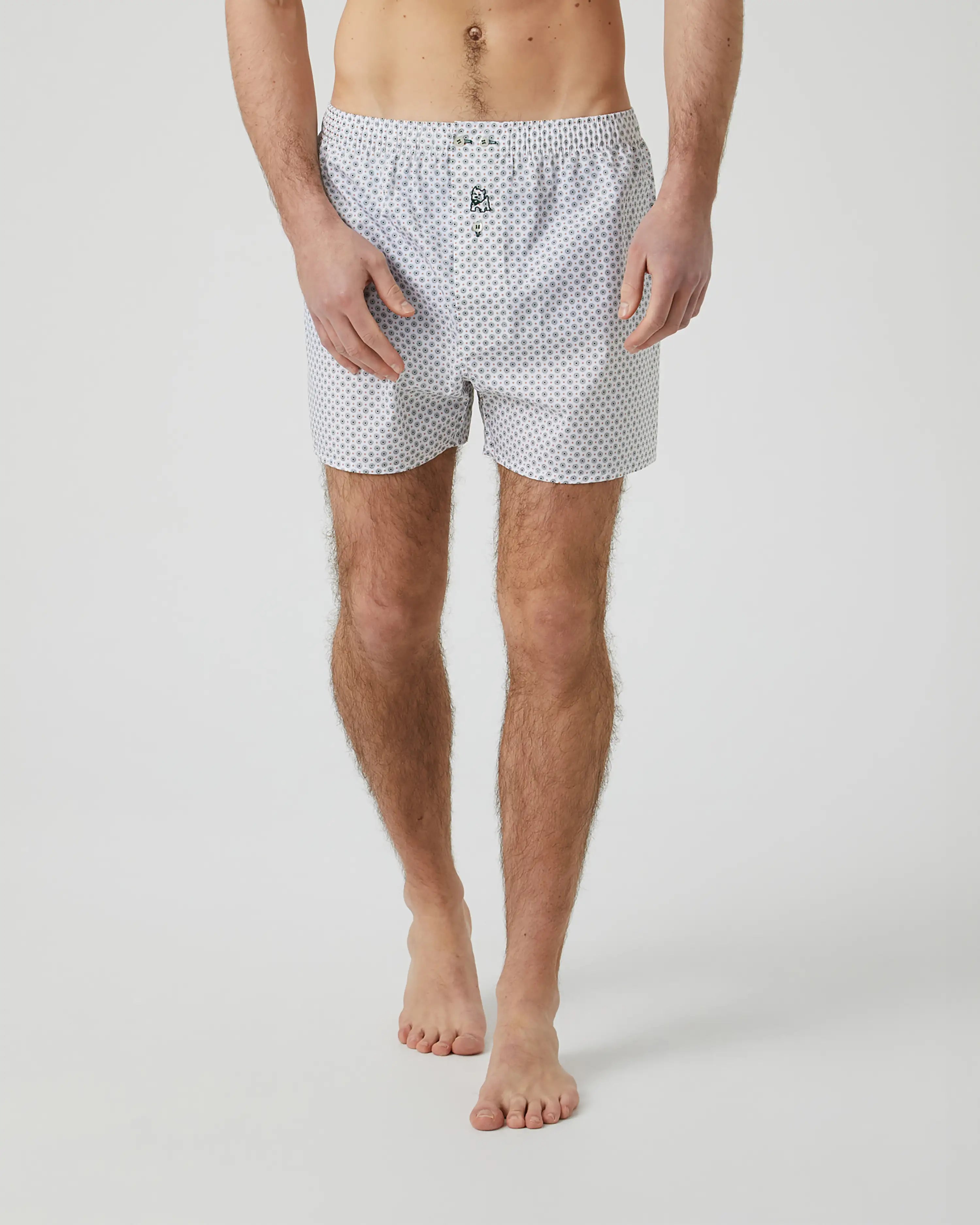 Bóxer de tela de hombre Kiff Kiff estampado corbatero