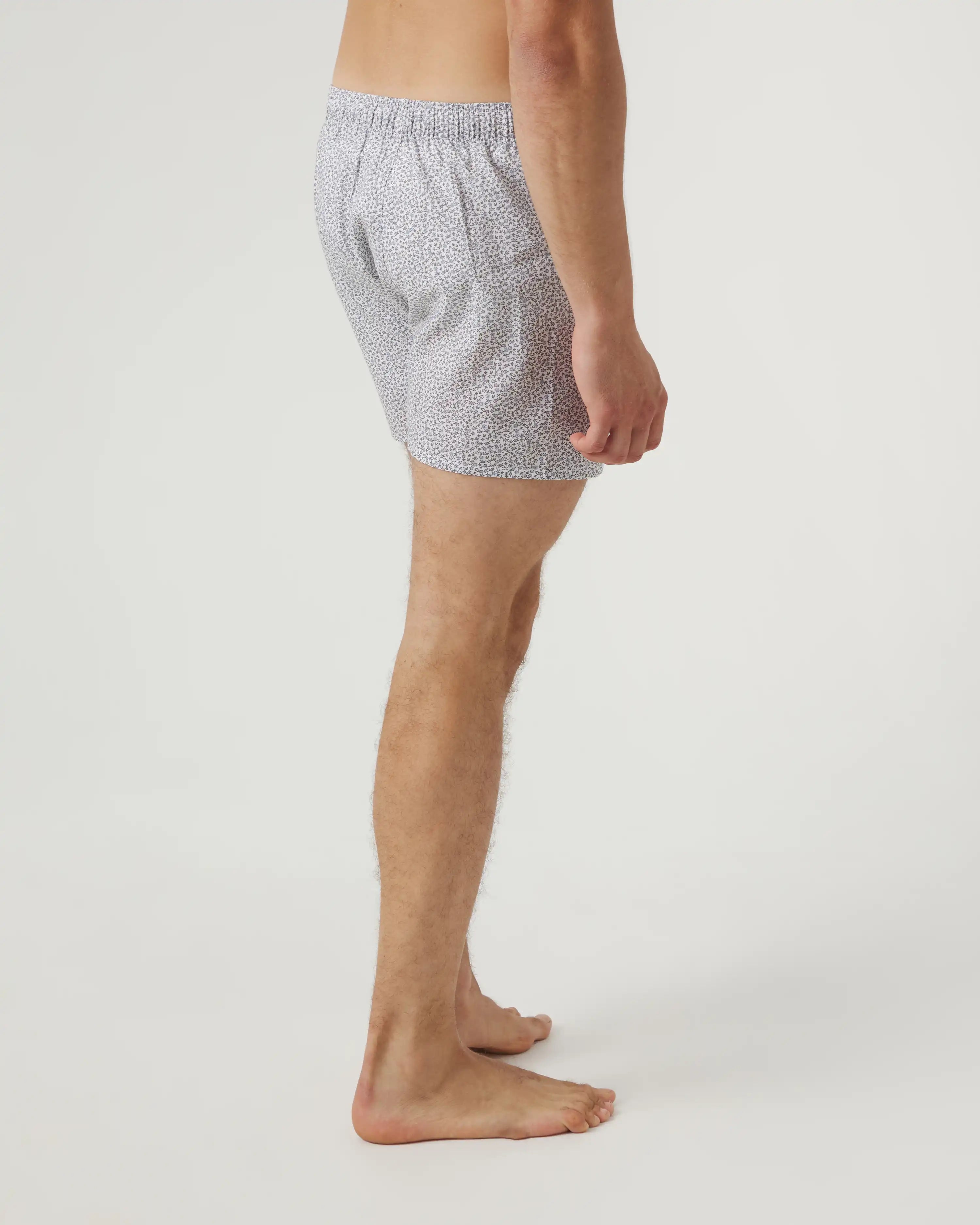 Bóxer de tela de hombre Kiff Kiff estampado flor verde