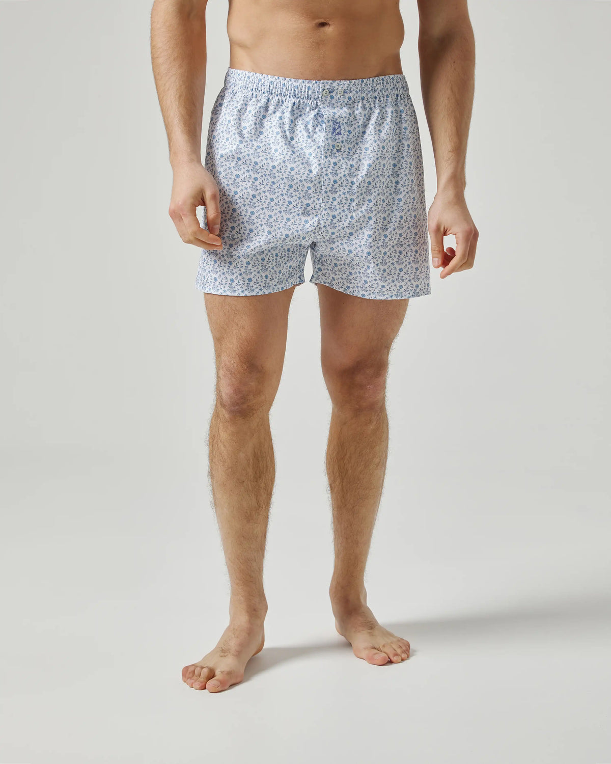 Bóxer de tela estampado