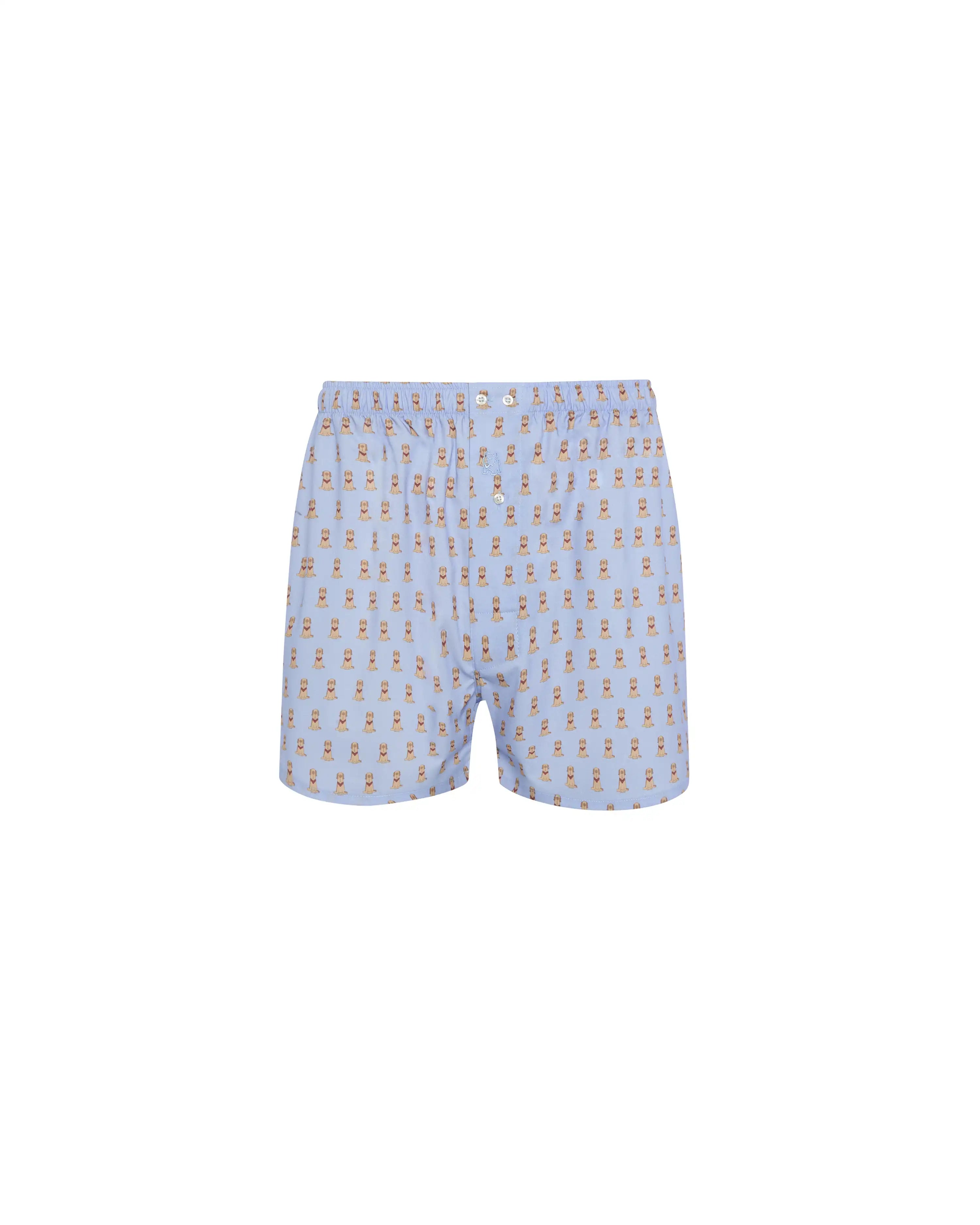 Bóxer de tela de hombre Kiff Kiff estampado perro