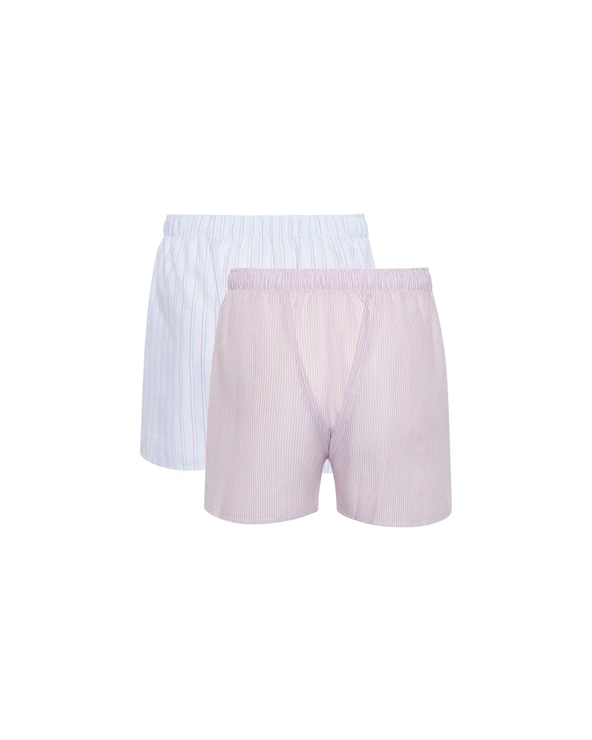 Pack de dos bóxer de tela de hombre Kiff Kiff rayas