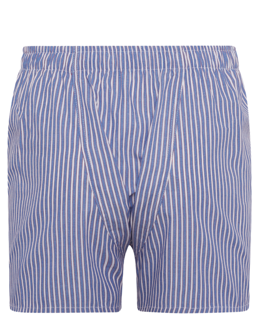 Boxer con rayas azul y grana