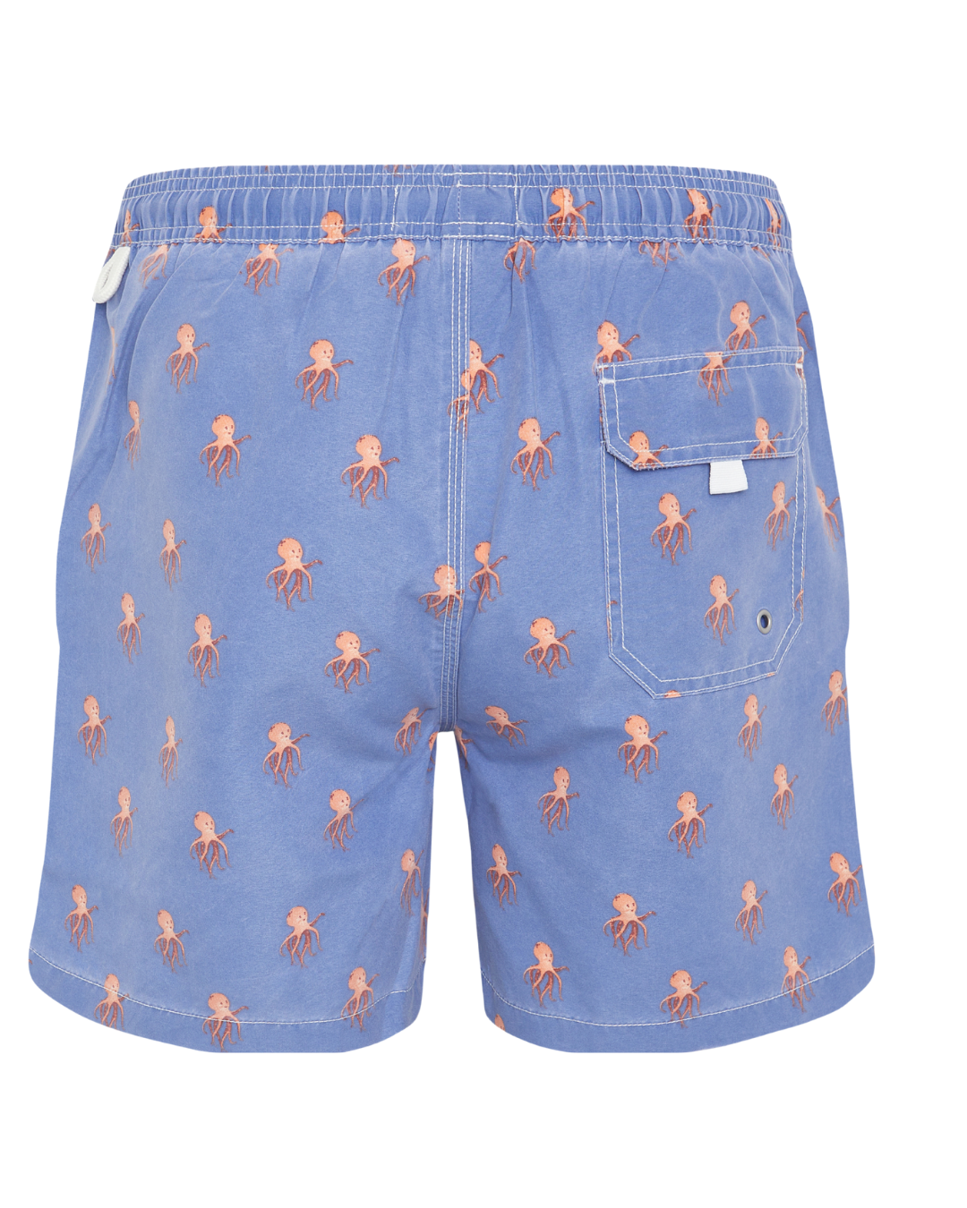Bañador bermuda estampado Pulpos azul lavado