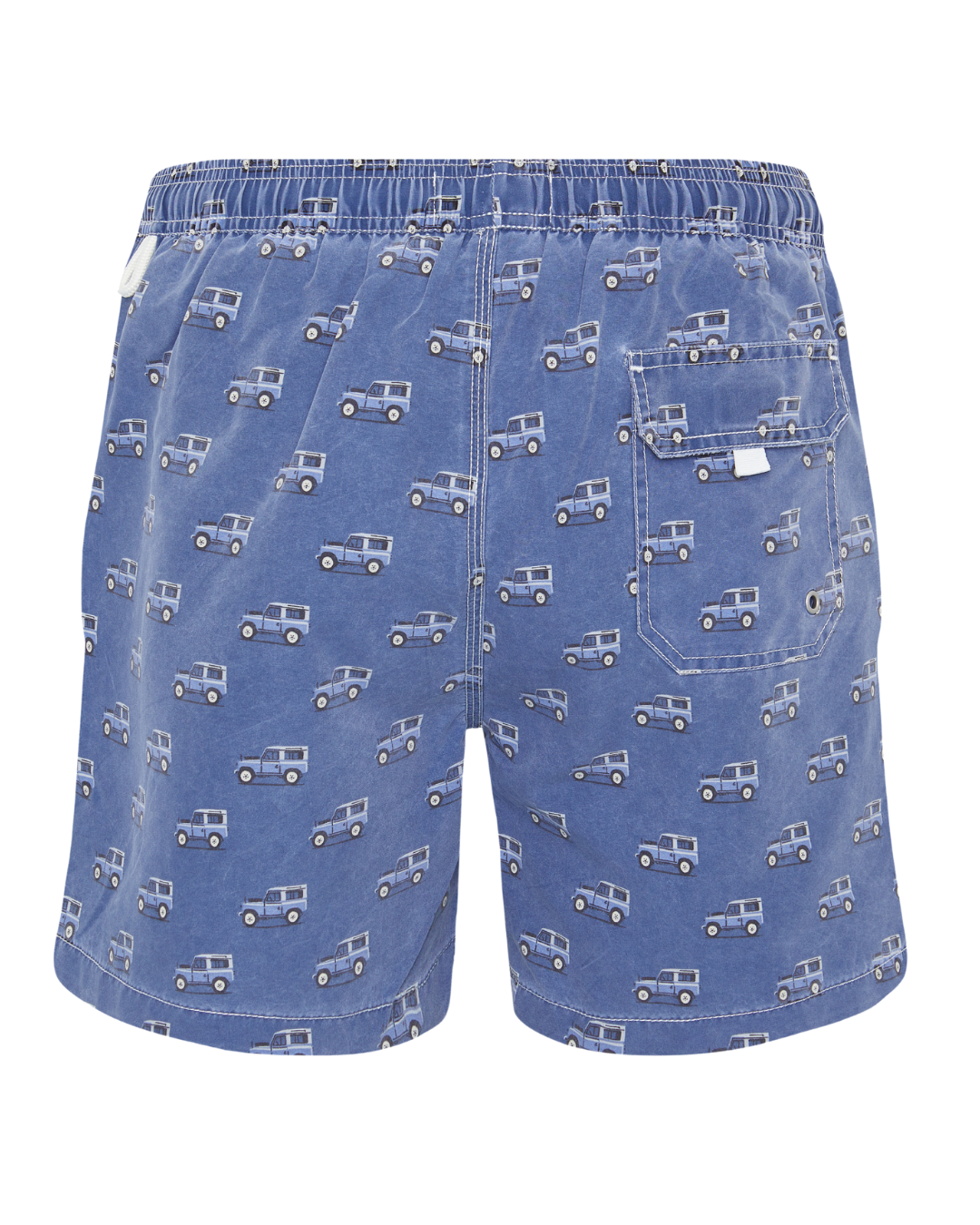 Bañador bermuda estampado Jeep azul lavado