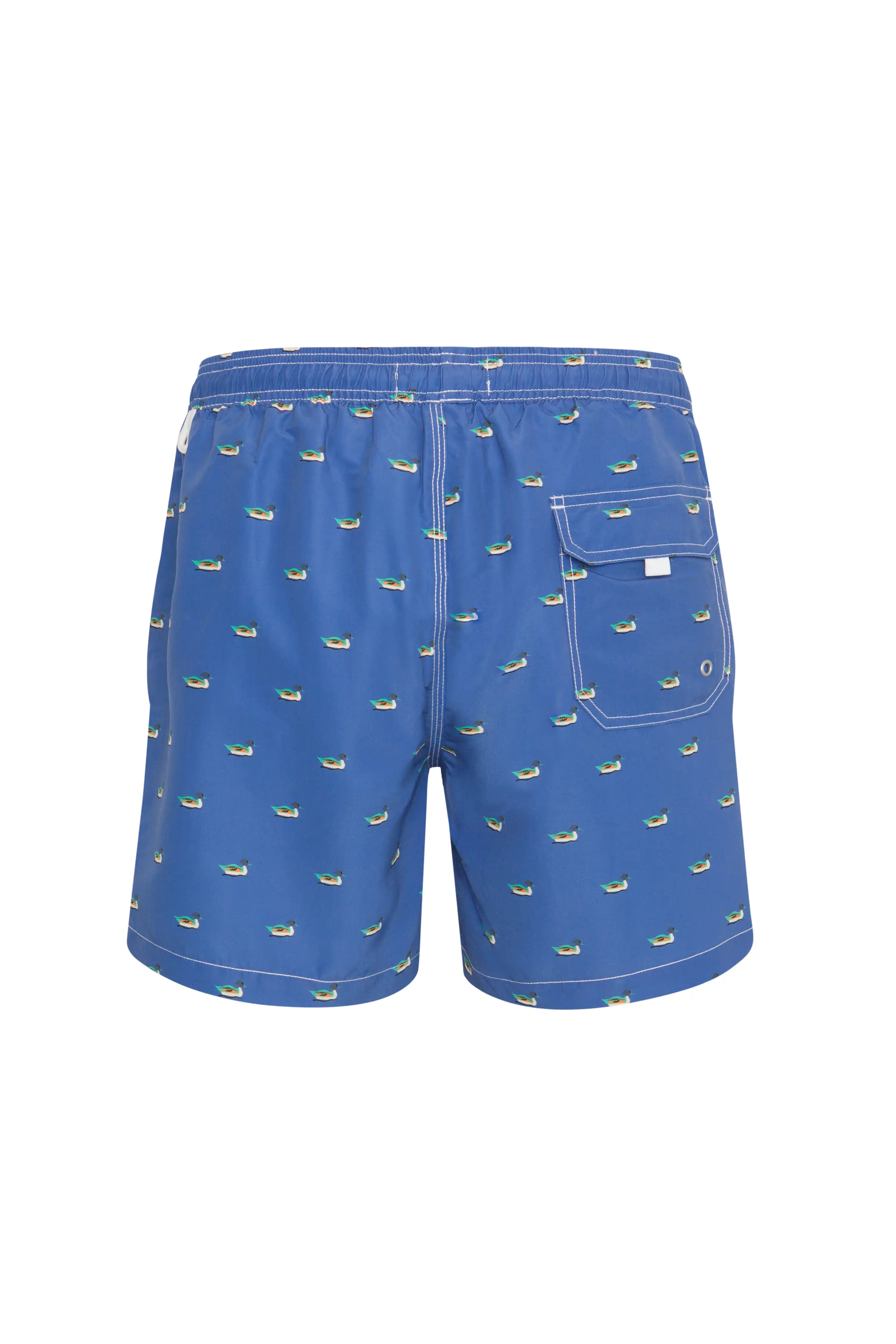 Bañador bermuda hombre Kiff Kiff azul estampado Pato