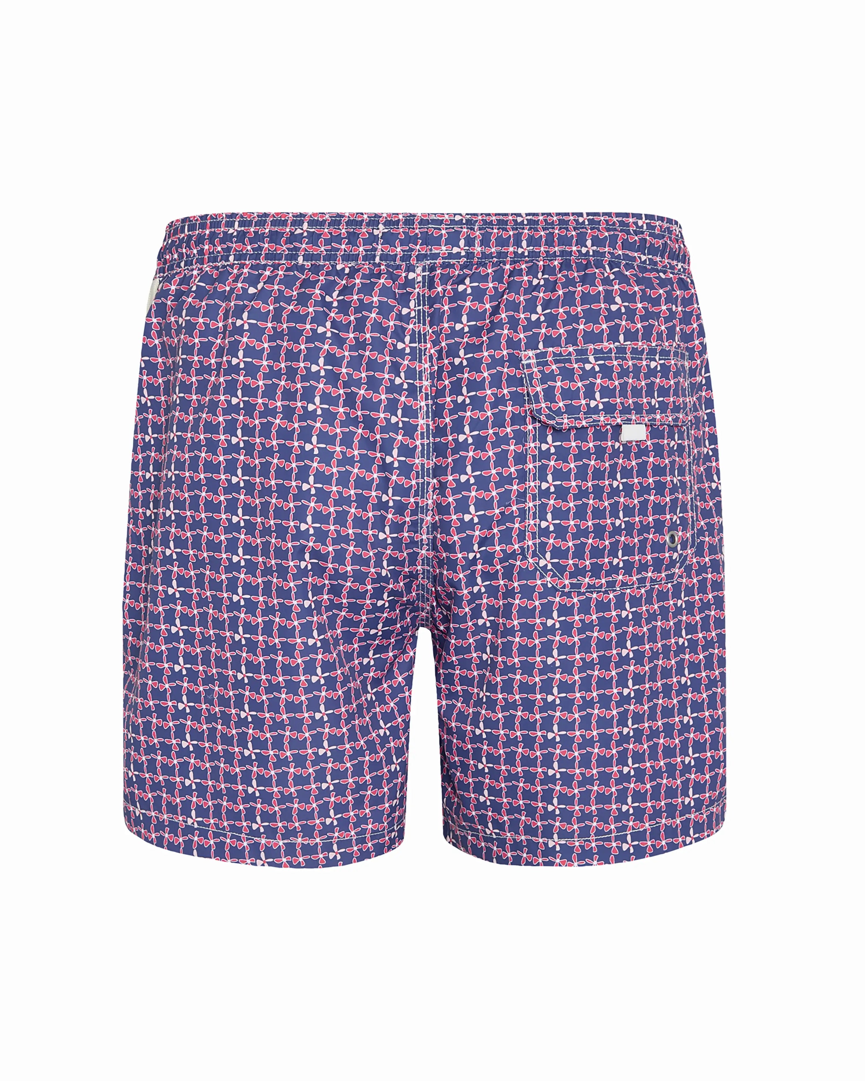 Bañador bermuda hombre Kiff Kiff azul estampado flores