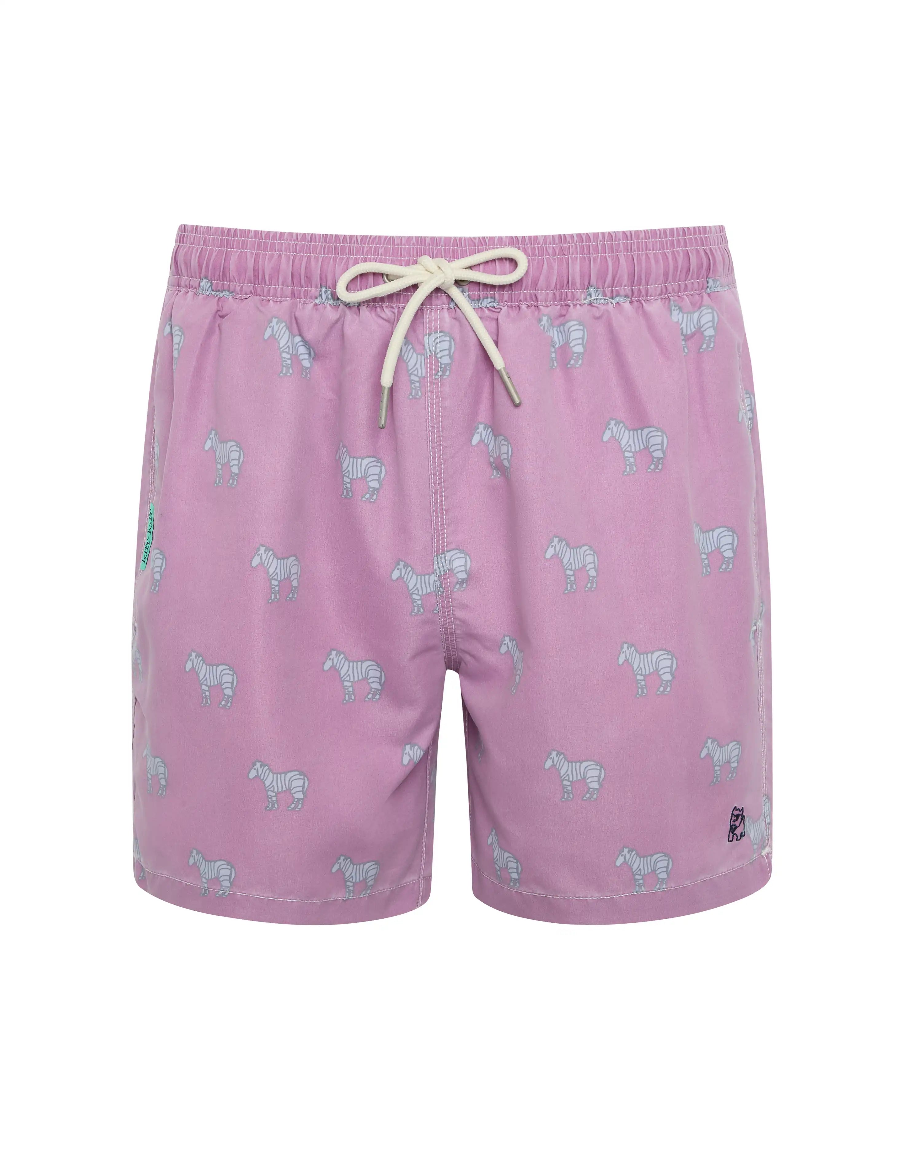Bañador bermuda hombre Kiff Kiff estampado Cebras