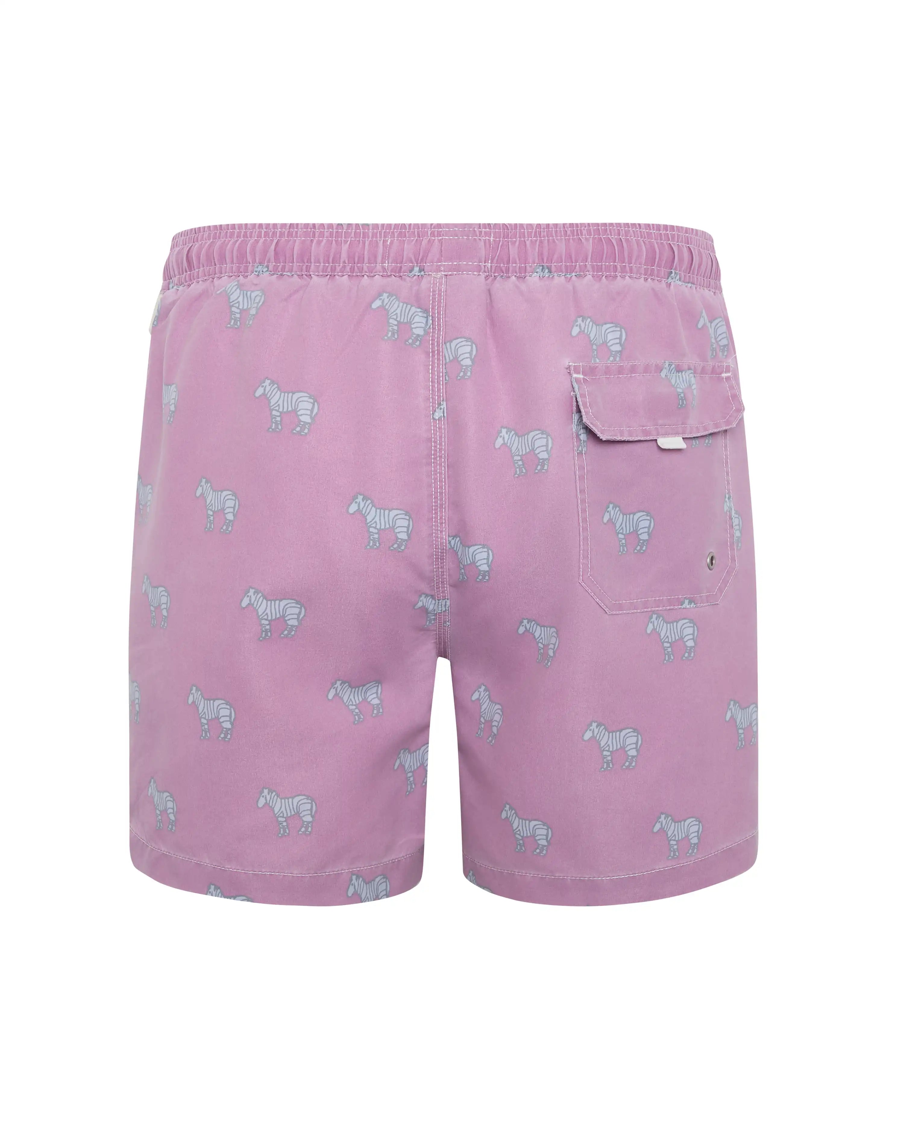 Bañador bermuda hombre Kiff Kiff estampado Cebras