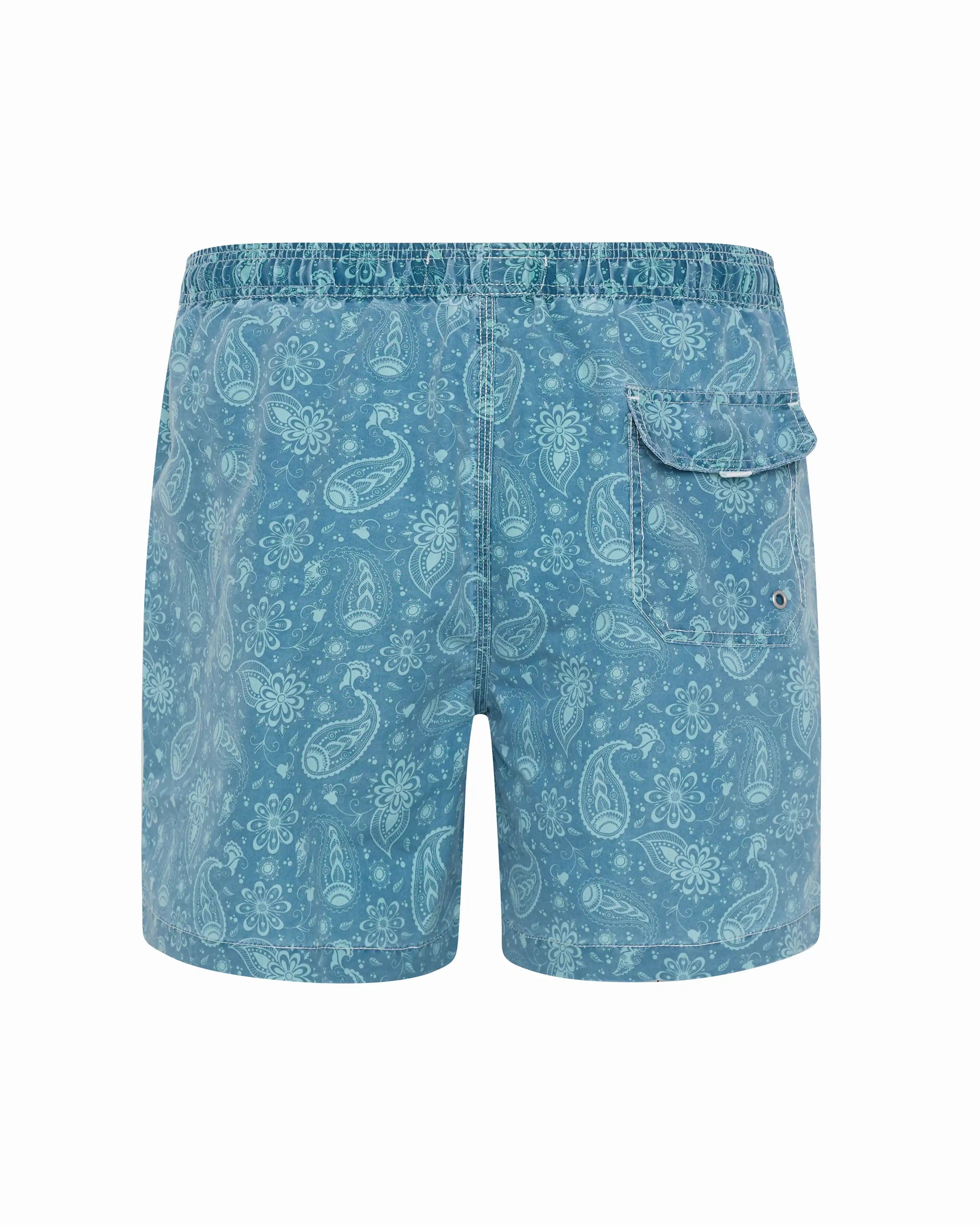 Bañador bermuda Cachemir verde lavado