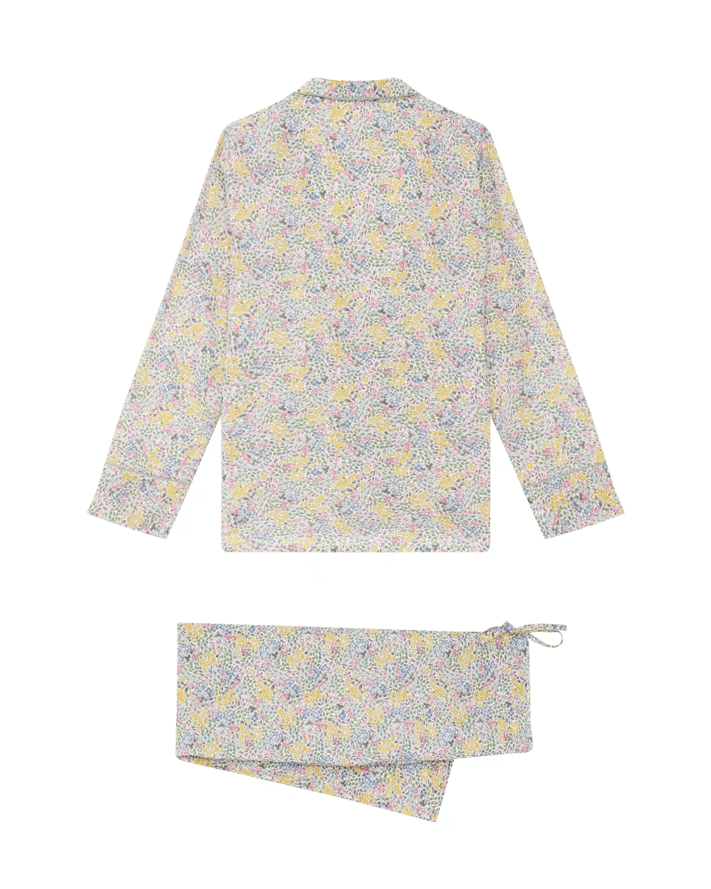 Pijama de mujer largo flores