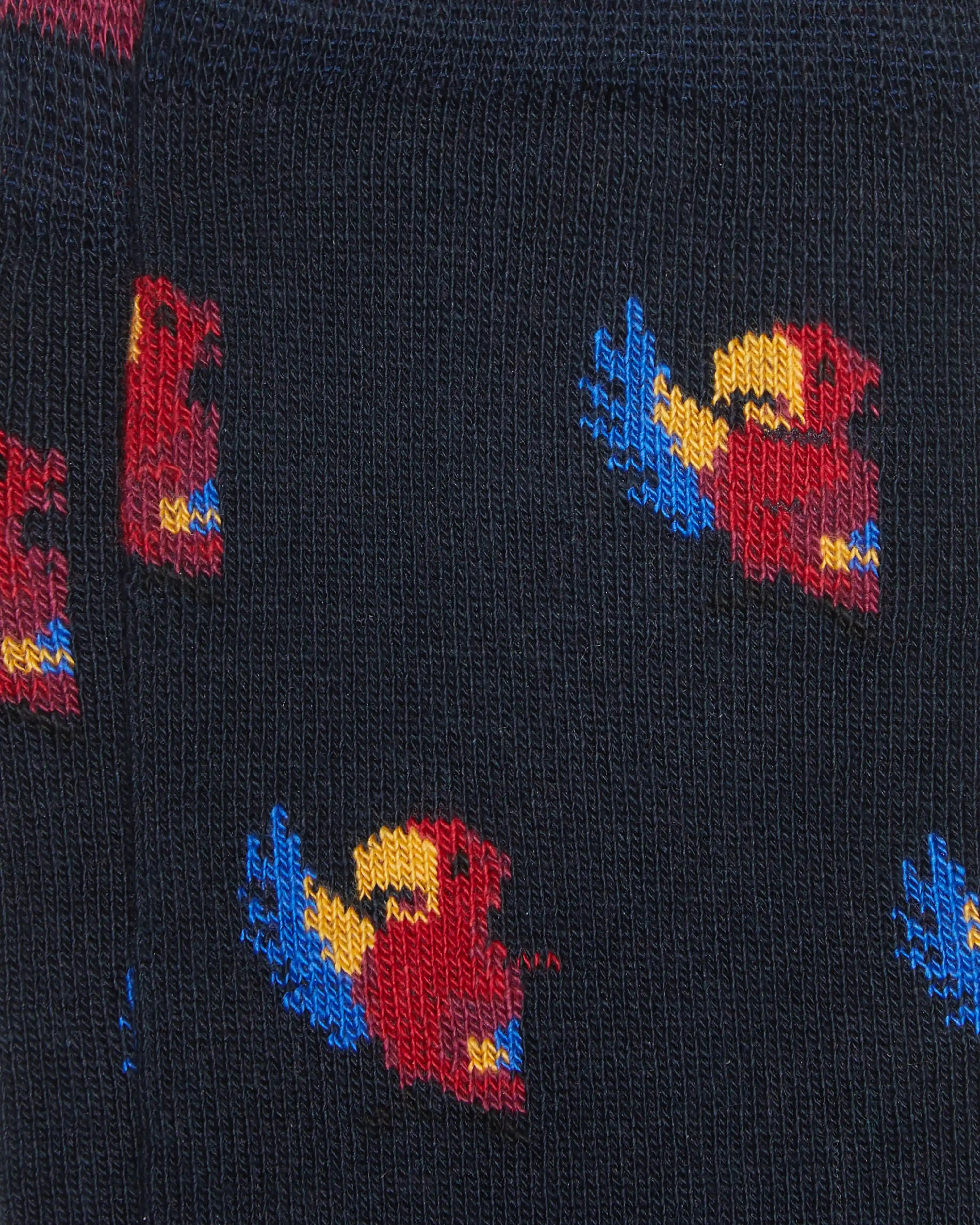 Calcetines media caña de niño Kiff Kiff azul marino estampado