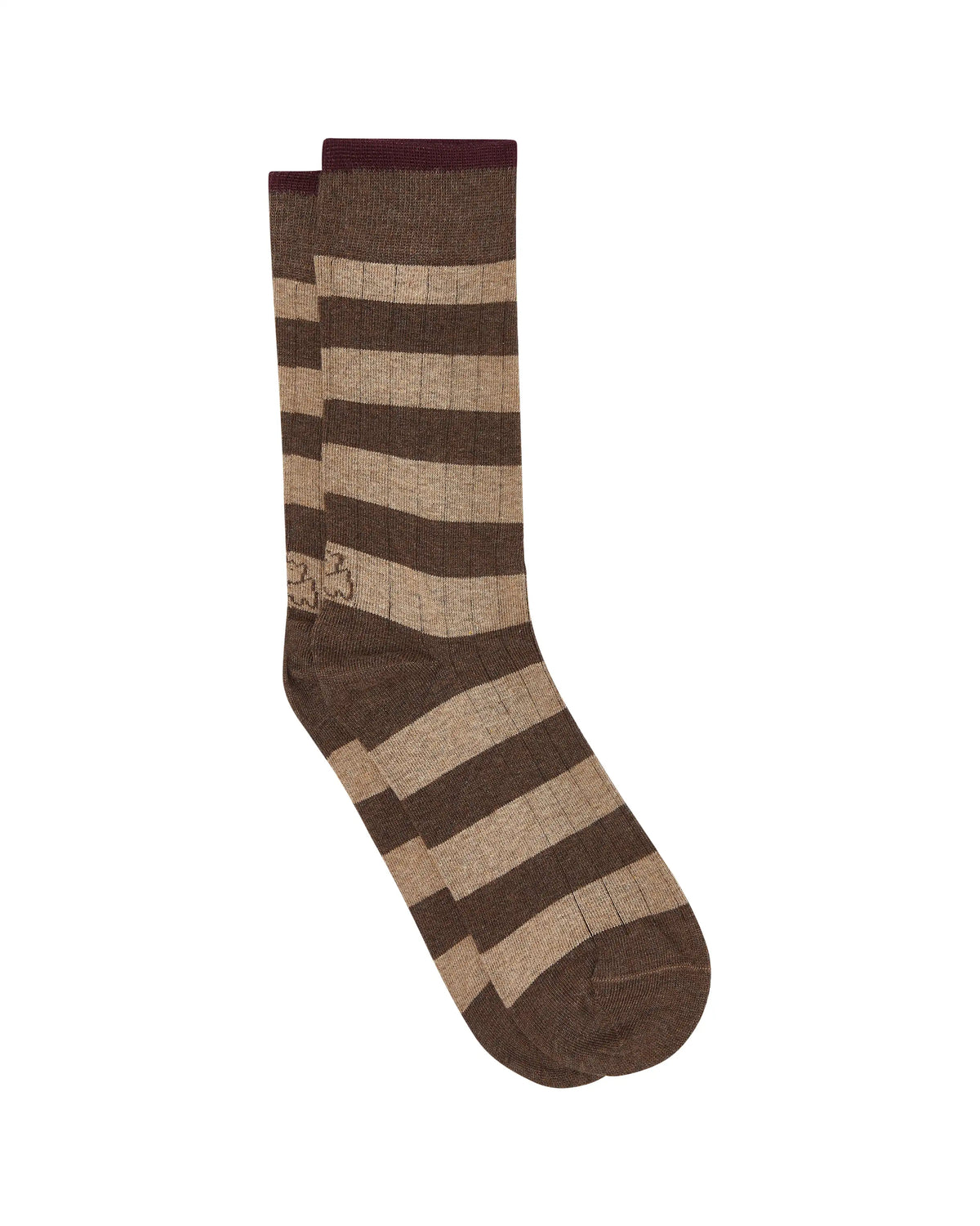 Calcetines media caña de hombre Kiff Kiff rayas bicolor