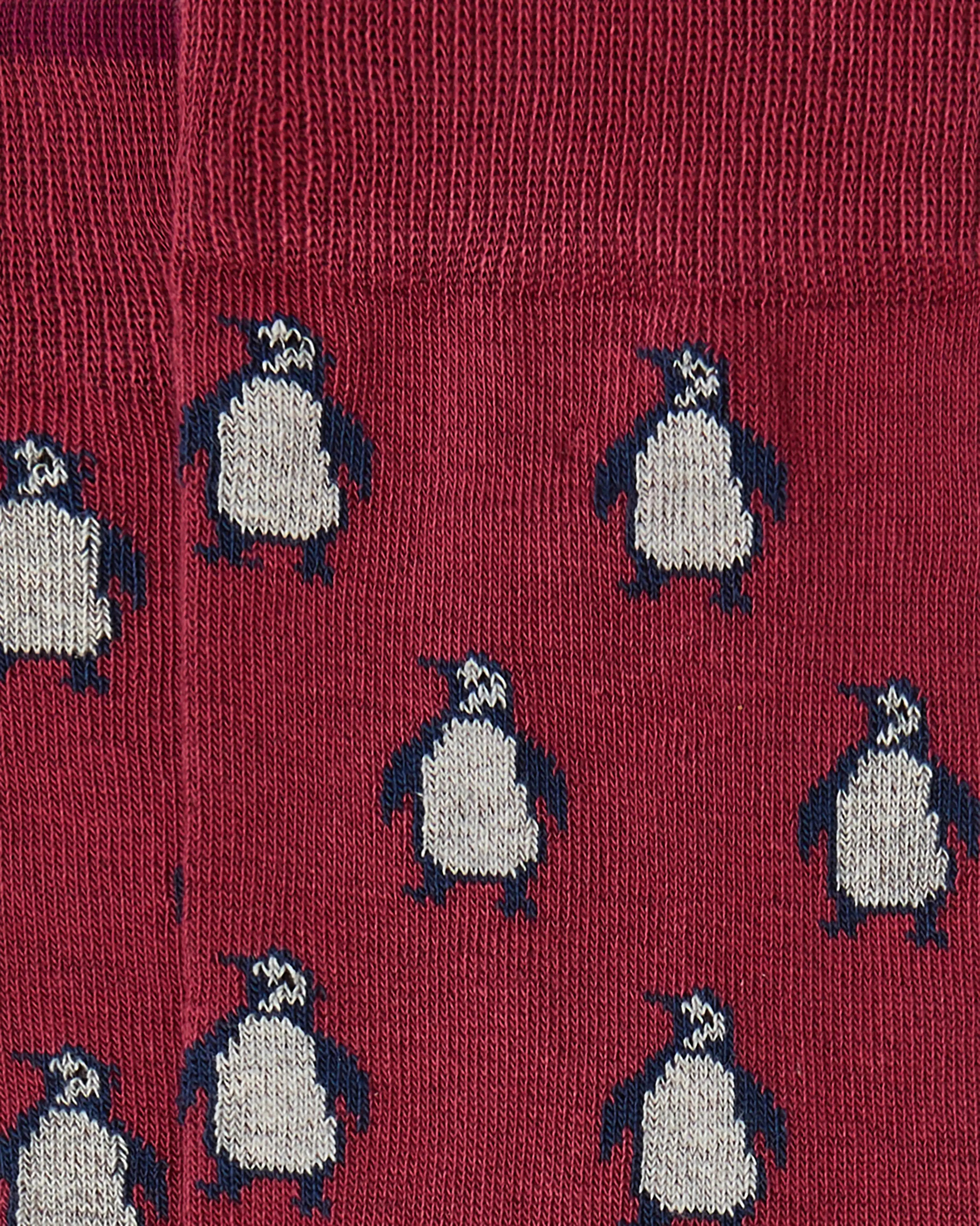 Calcetines media caña de hombre Kiff Kiff estampado pingüinos