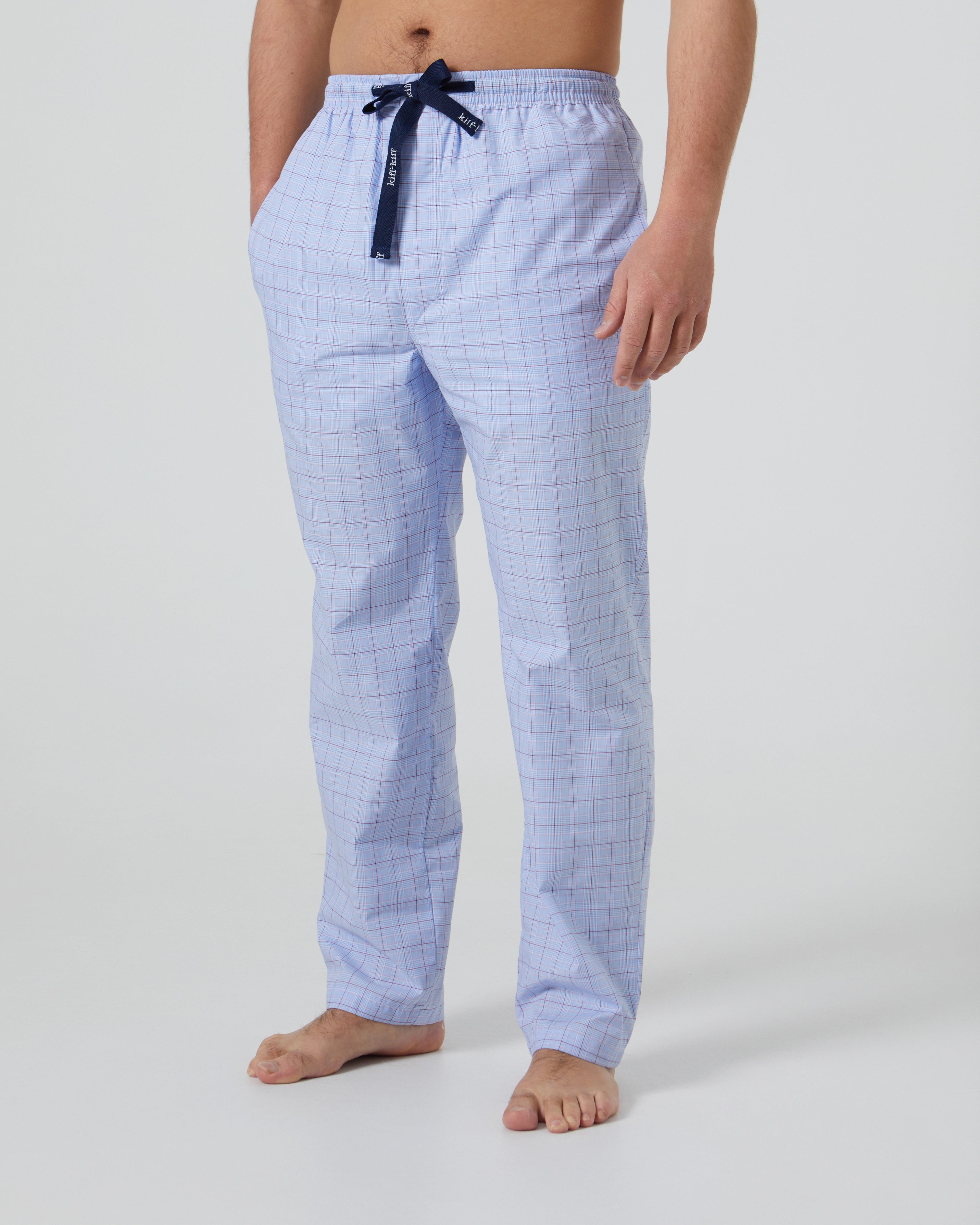 Pantalon de pijama largo de cuadros