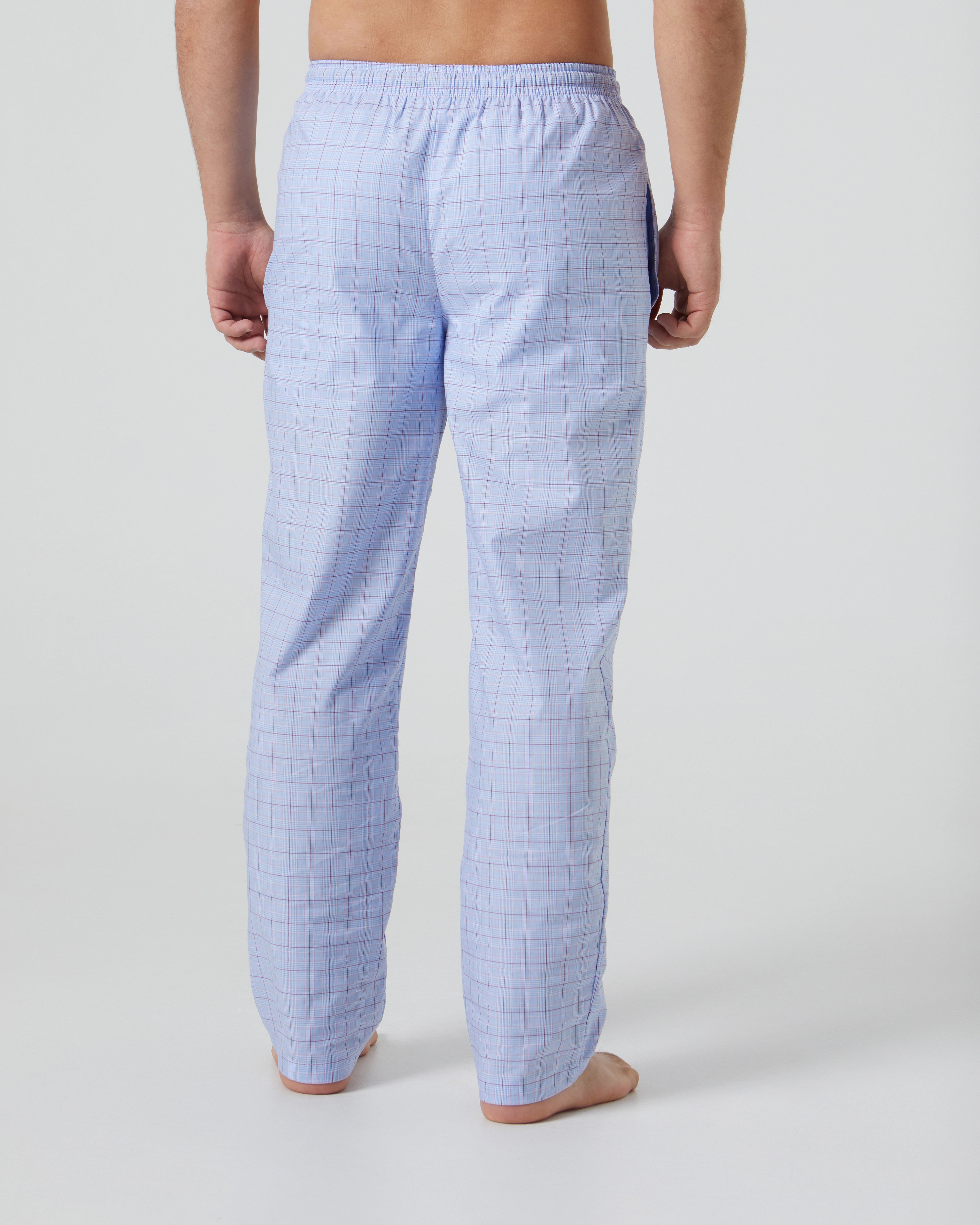 Pantalon de pijama largo de cuadros