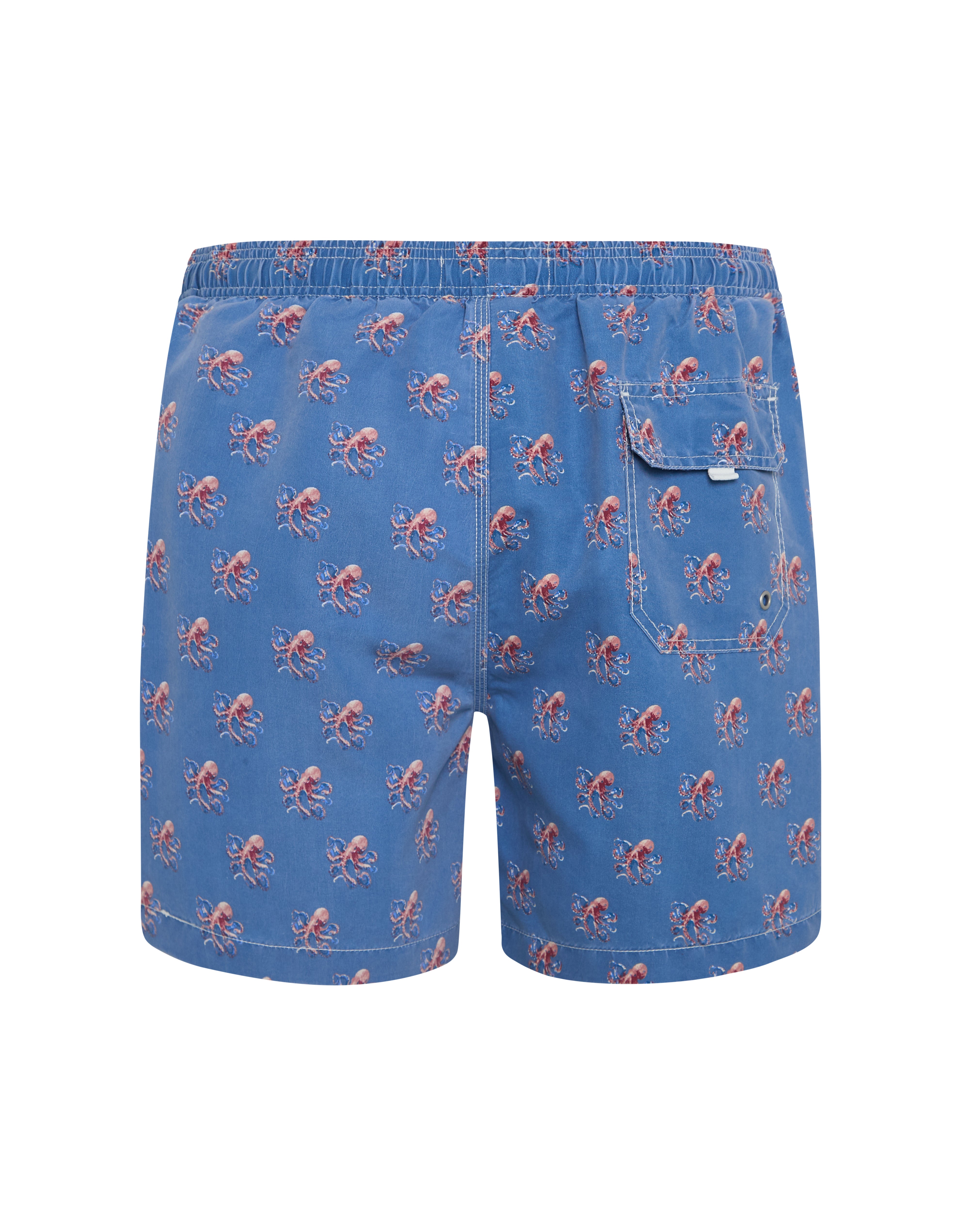 Bañador bermuda Pulpos azul jeans lavado