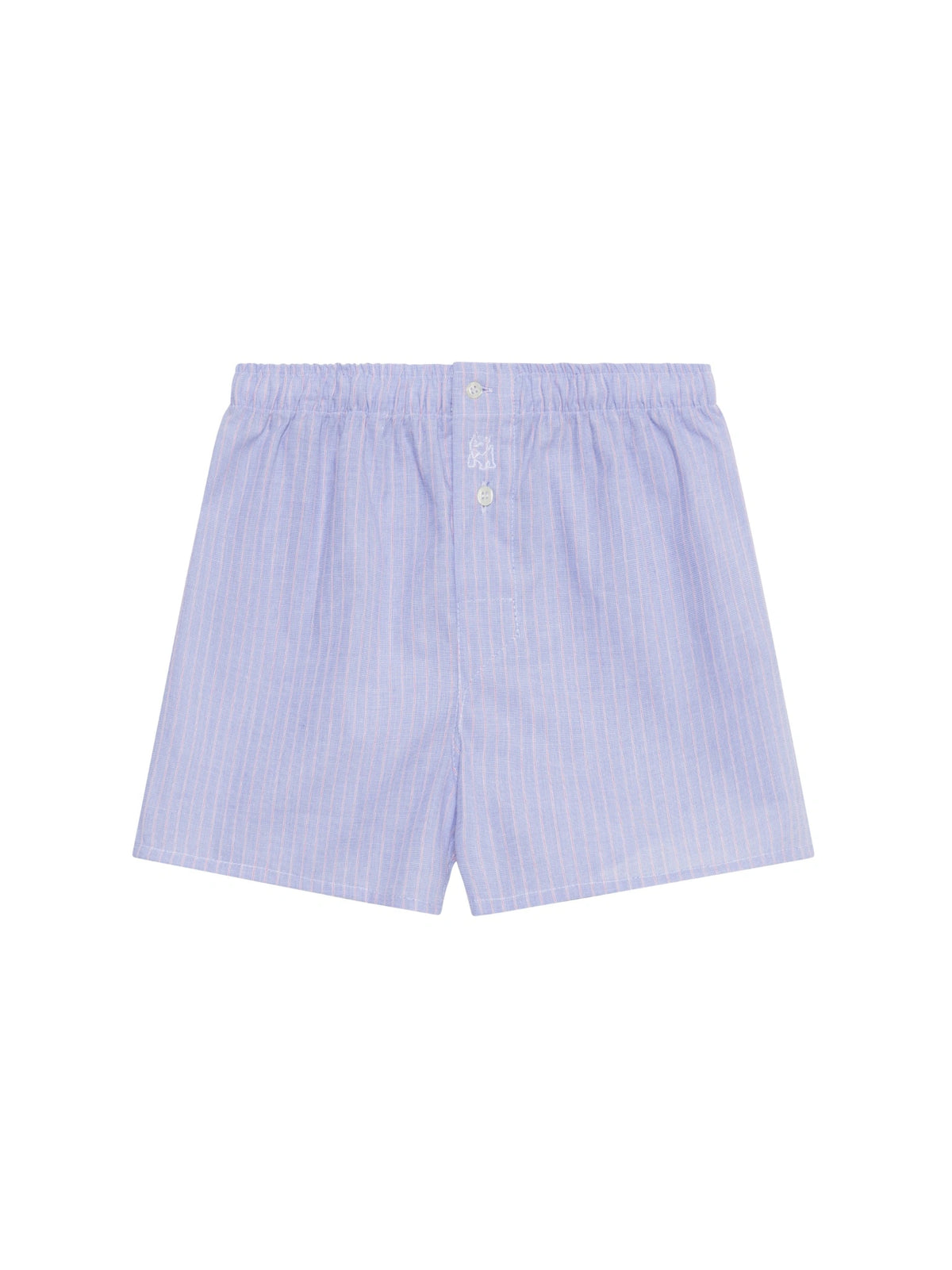 Bóxer de niño Kiff Kiff de algodón azul con raya