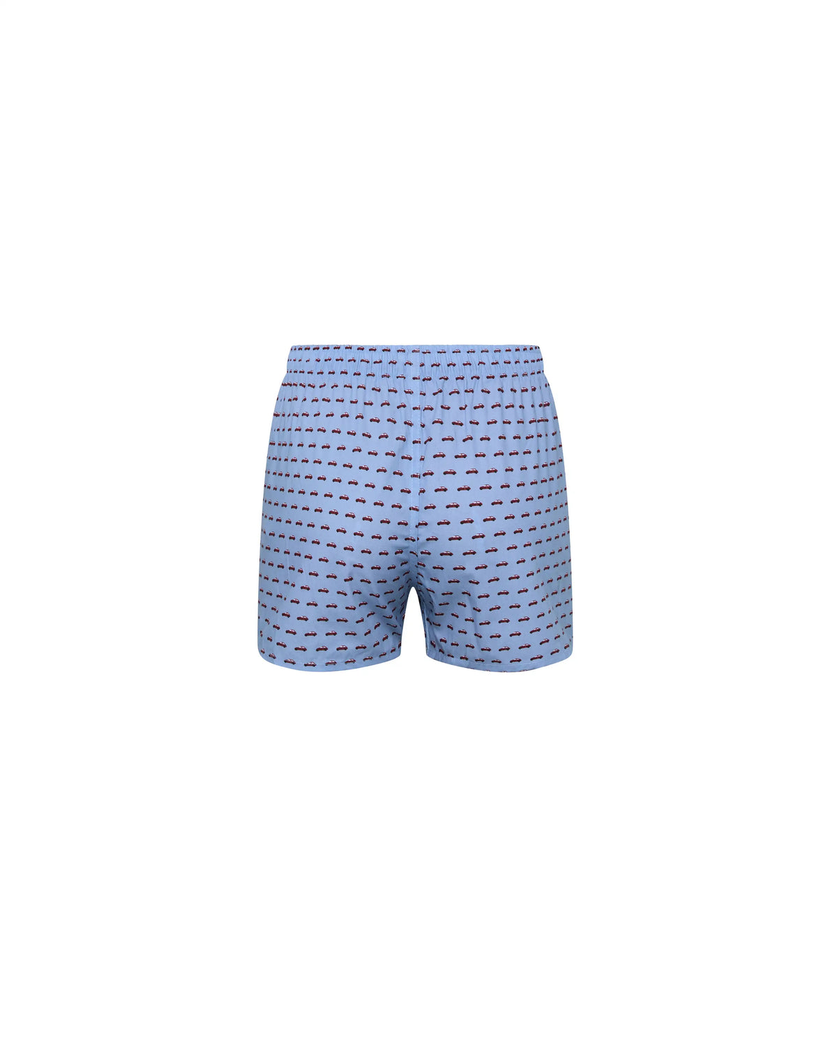 Bóxer de niño Kiff Kiff de algodón azul con estampado de coche