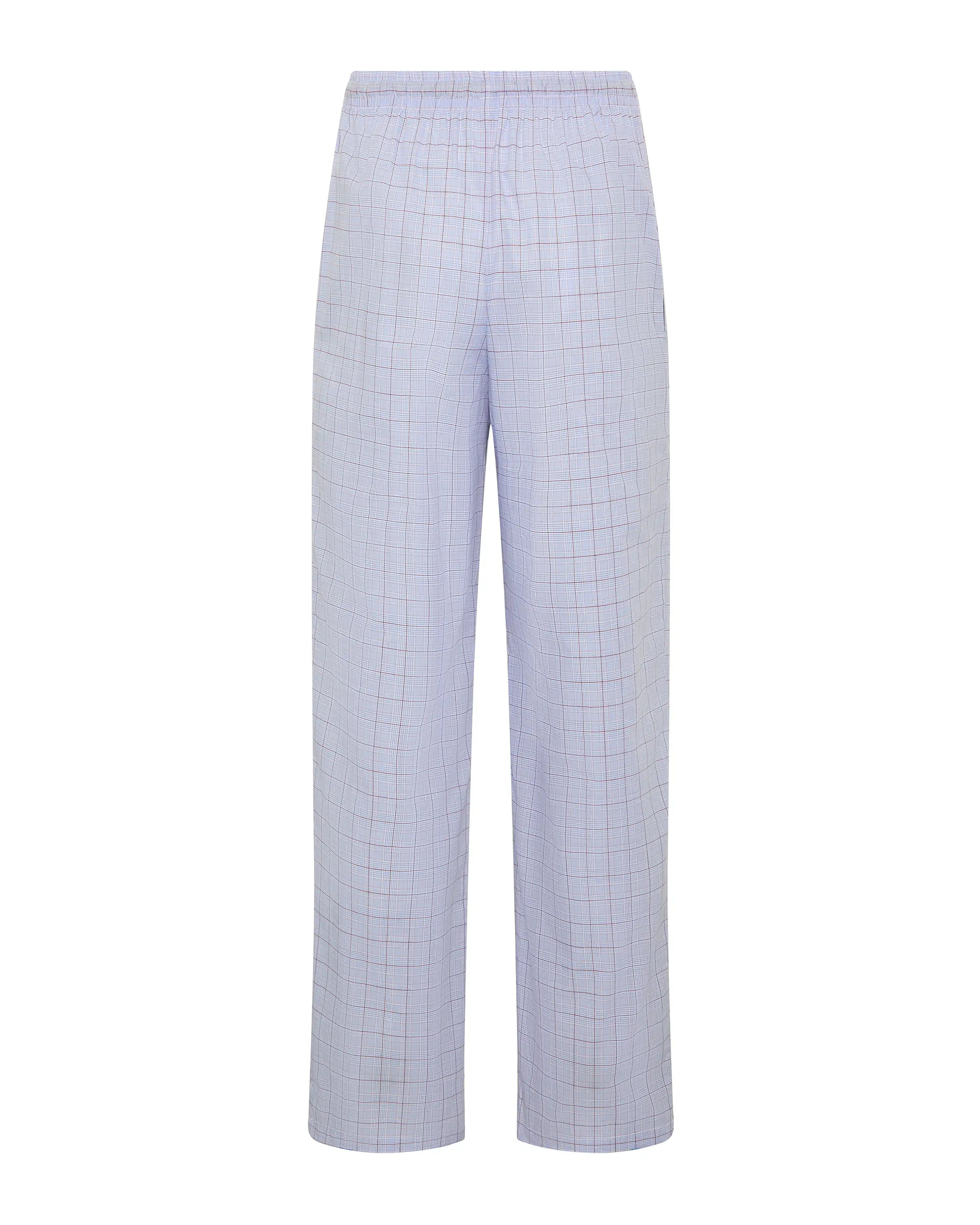 Pantalon de pijama largo de cuadros