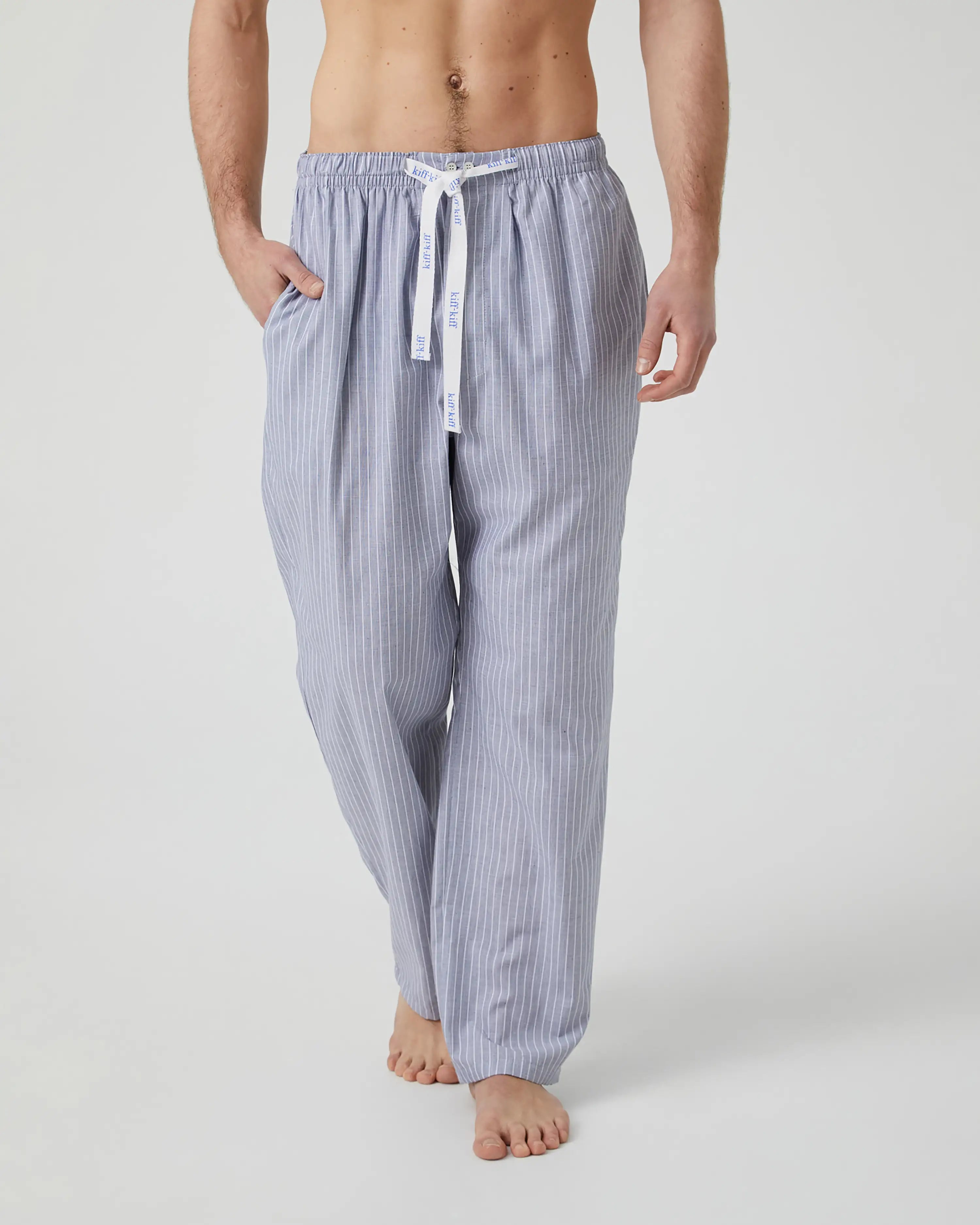 Pantalón de pijama largo de rayas