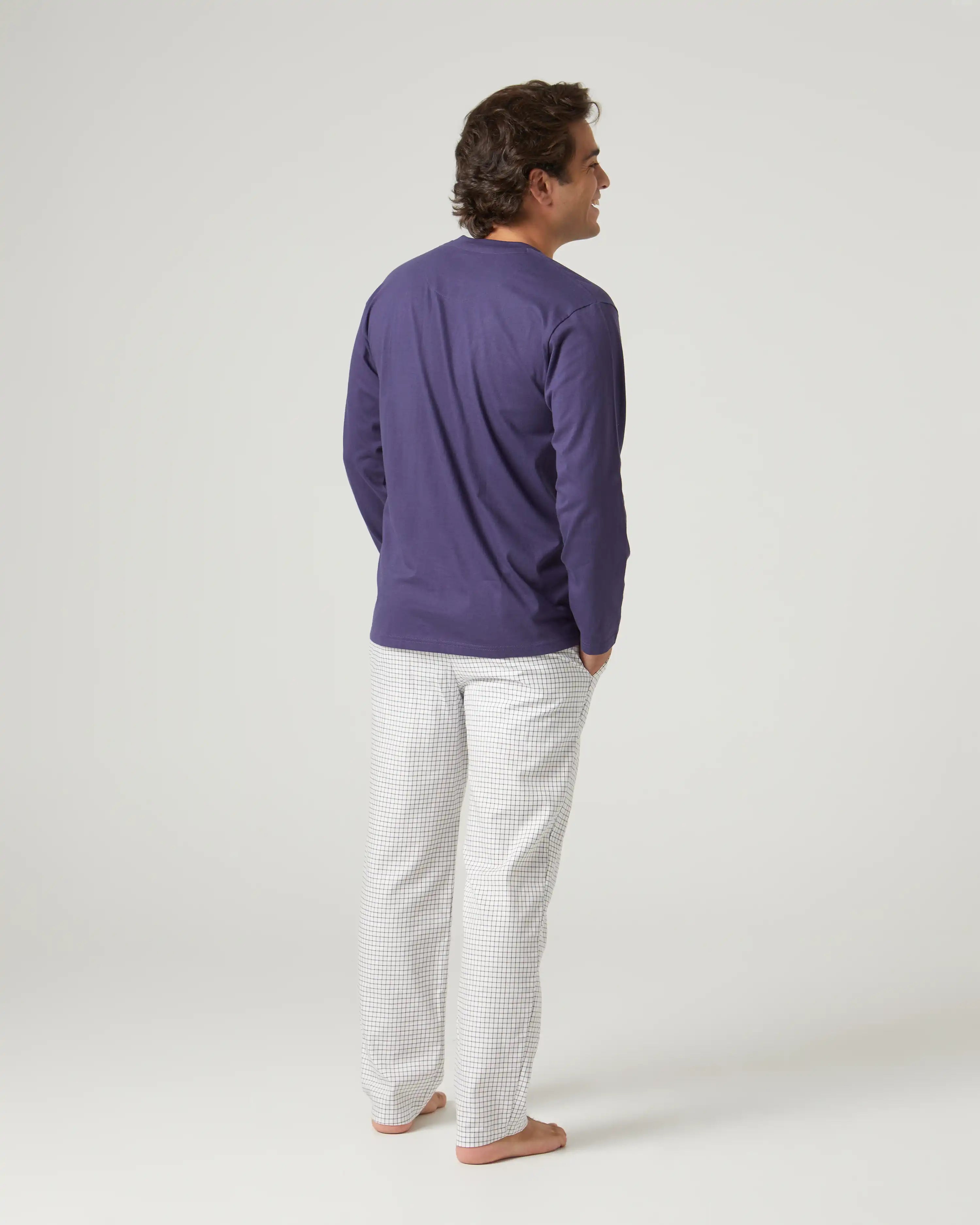 Pijama largo combinado de hombre Kiff Kiff