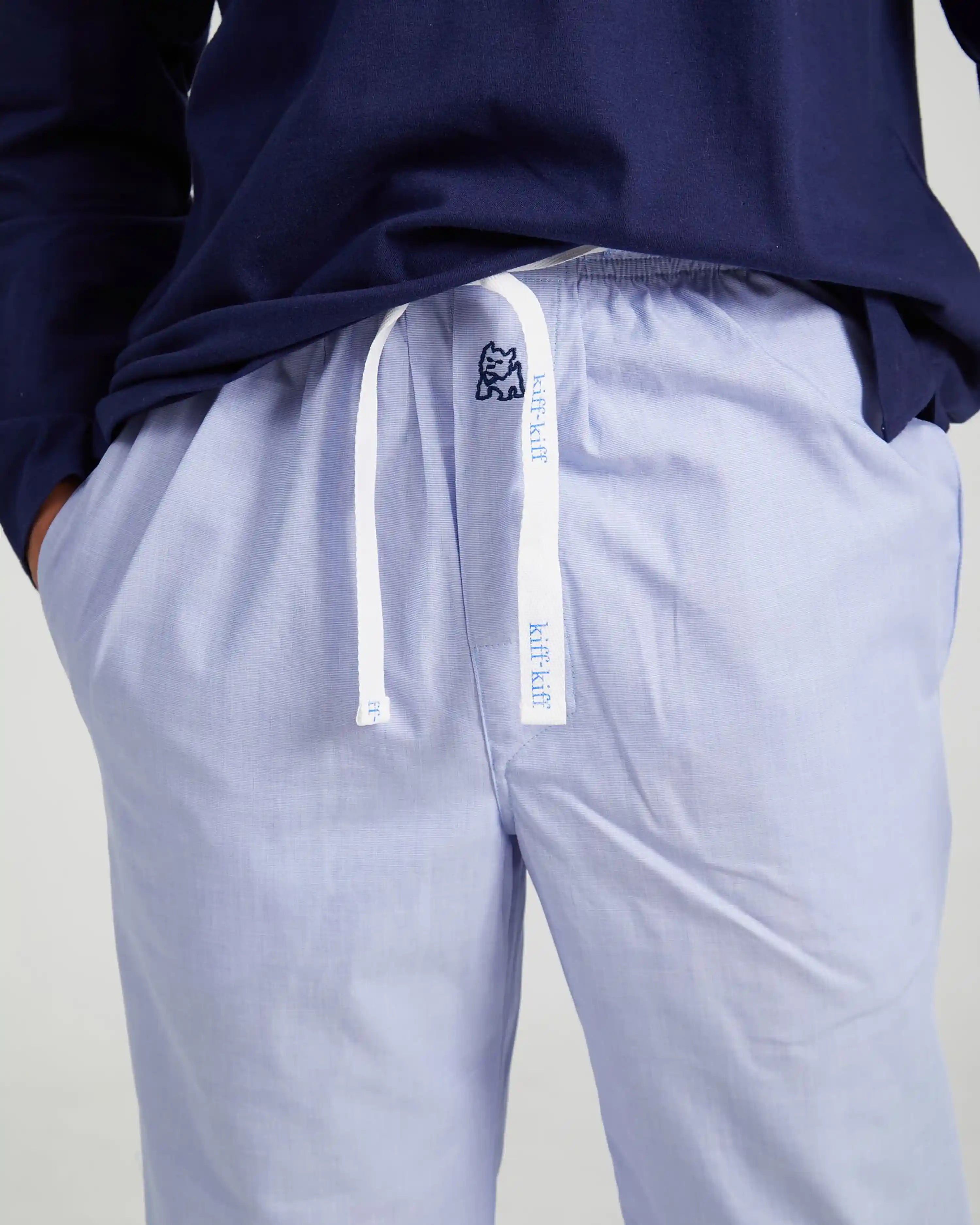 Pijama largo combinado de hombre Kiff Kiff