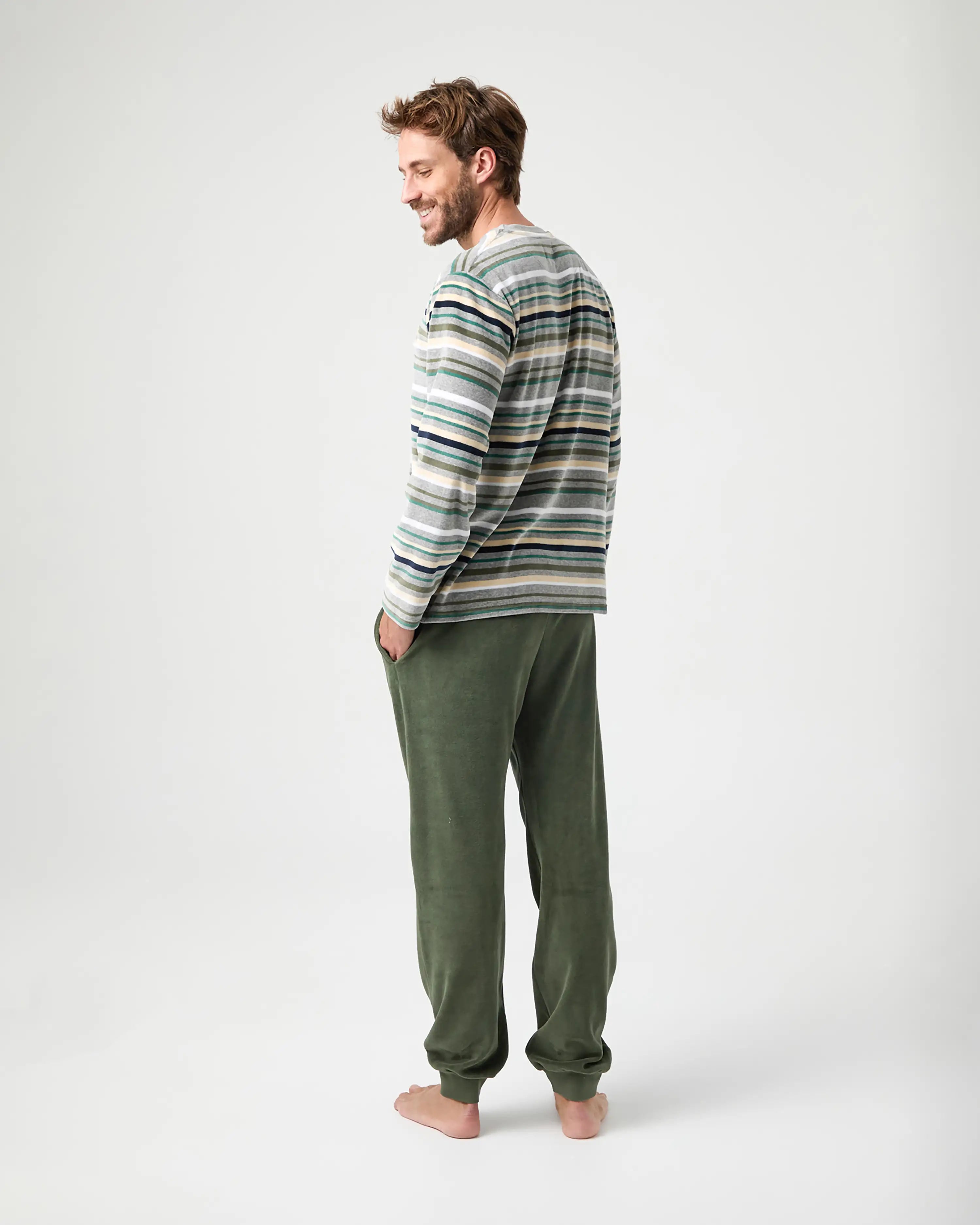 Pijama largo punto de hombre Kiff Kiff