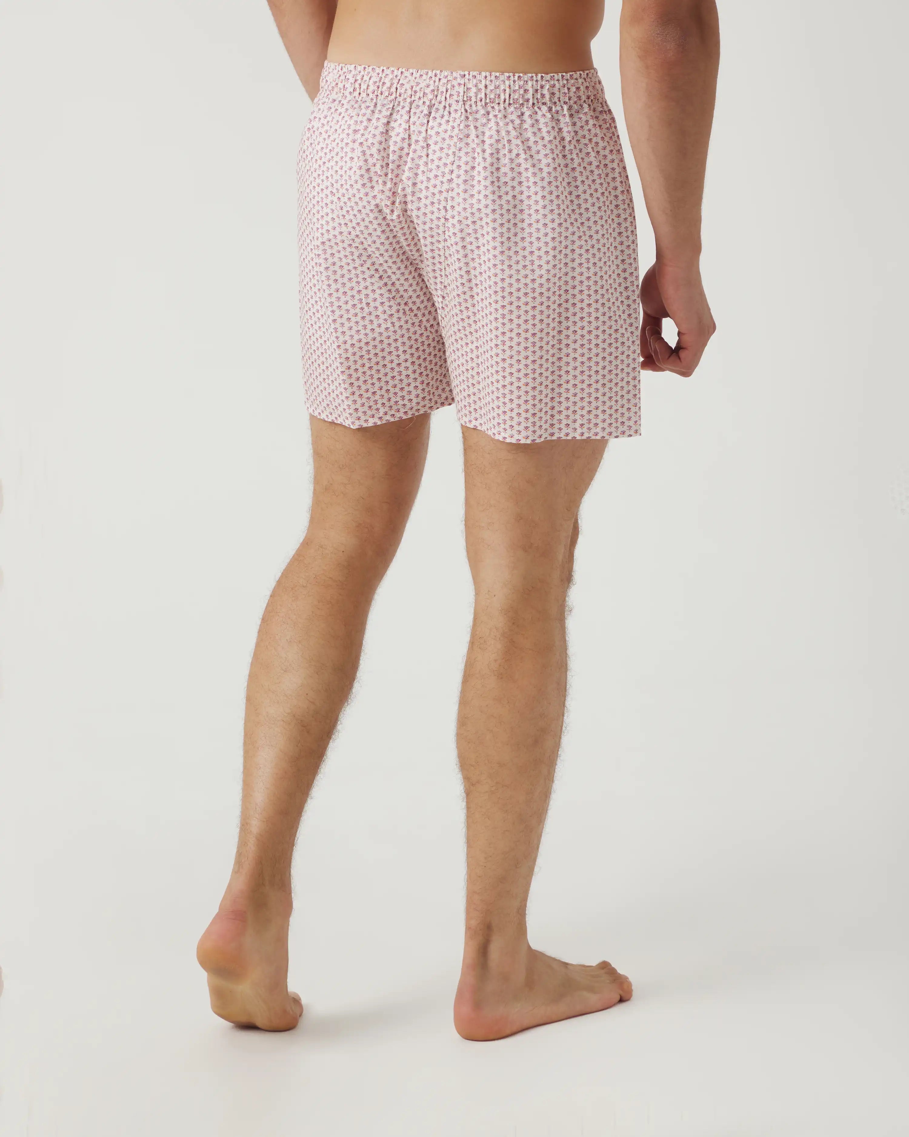 Bóxer de tela de hombre Kiff Kiff estampado flor