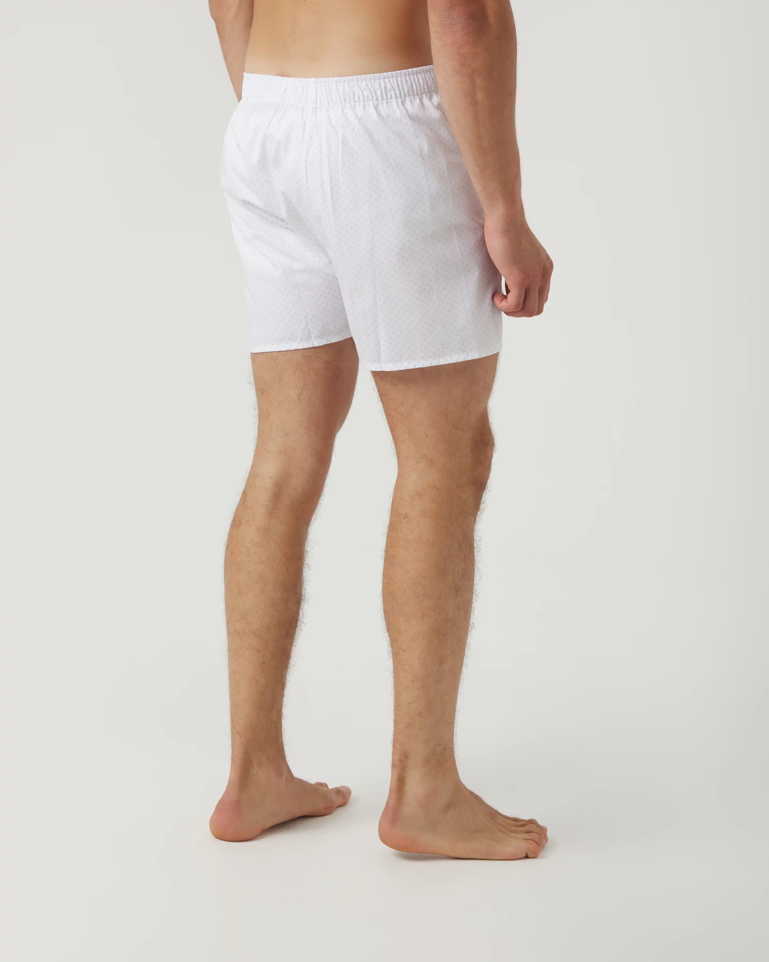 Bóxer de tela de hombre Kiff Kiff estampado circulos