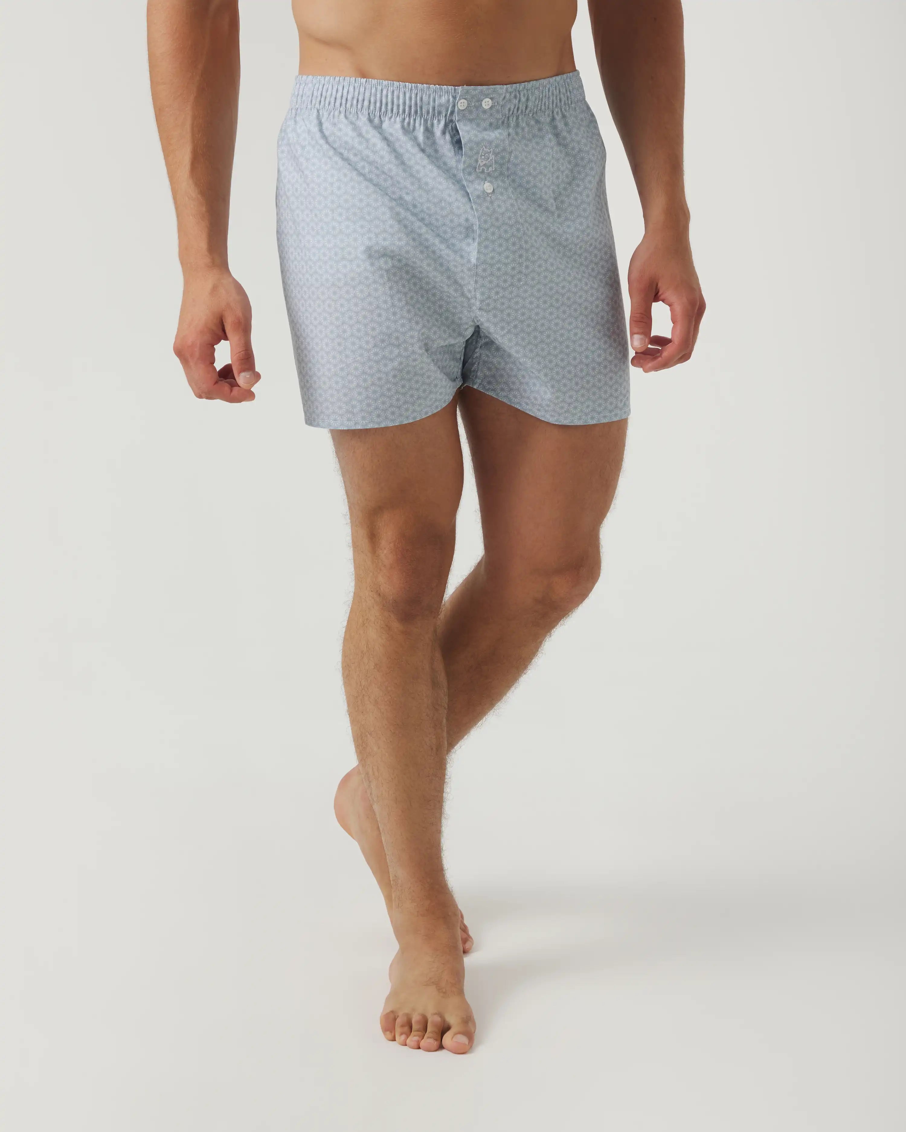 Bóxer de tela de hombre Kiff Kiff estampado flor