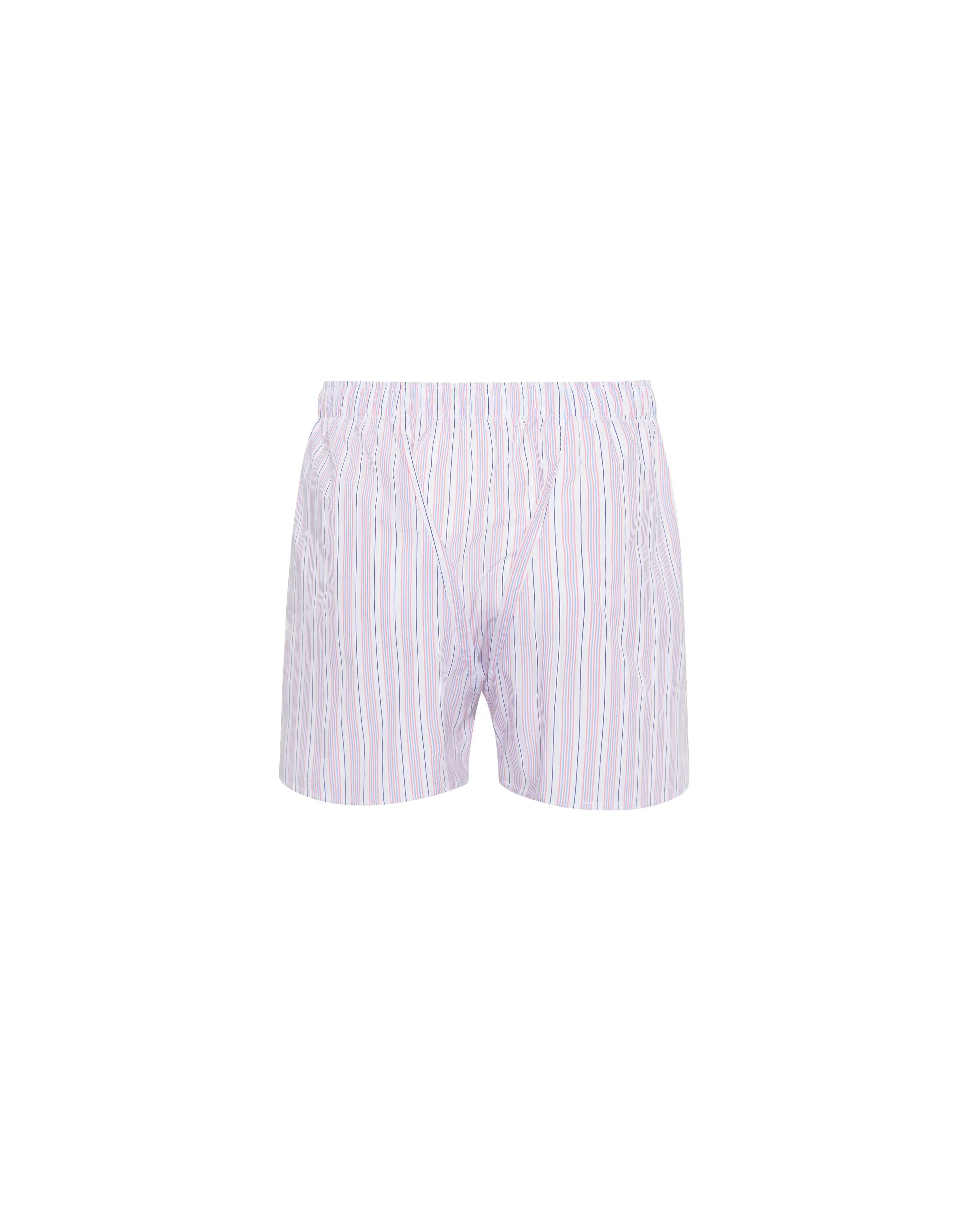 Boxer con rayas multicolor