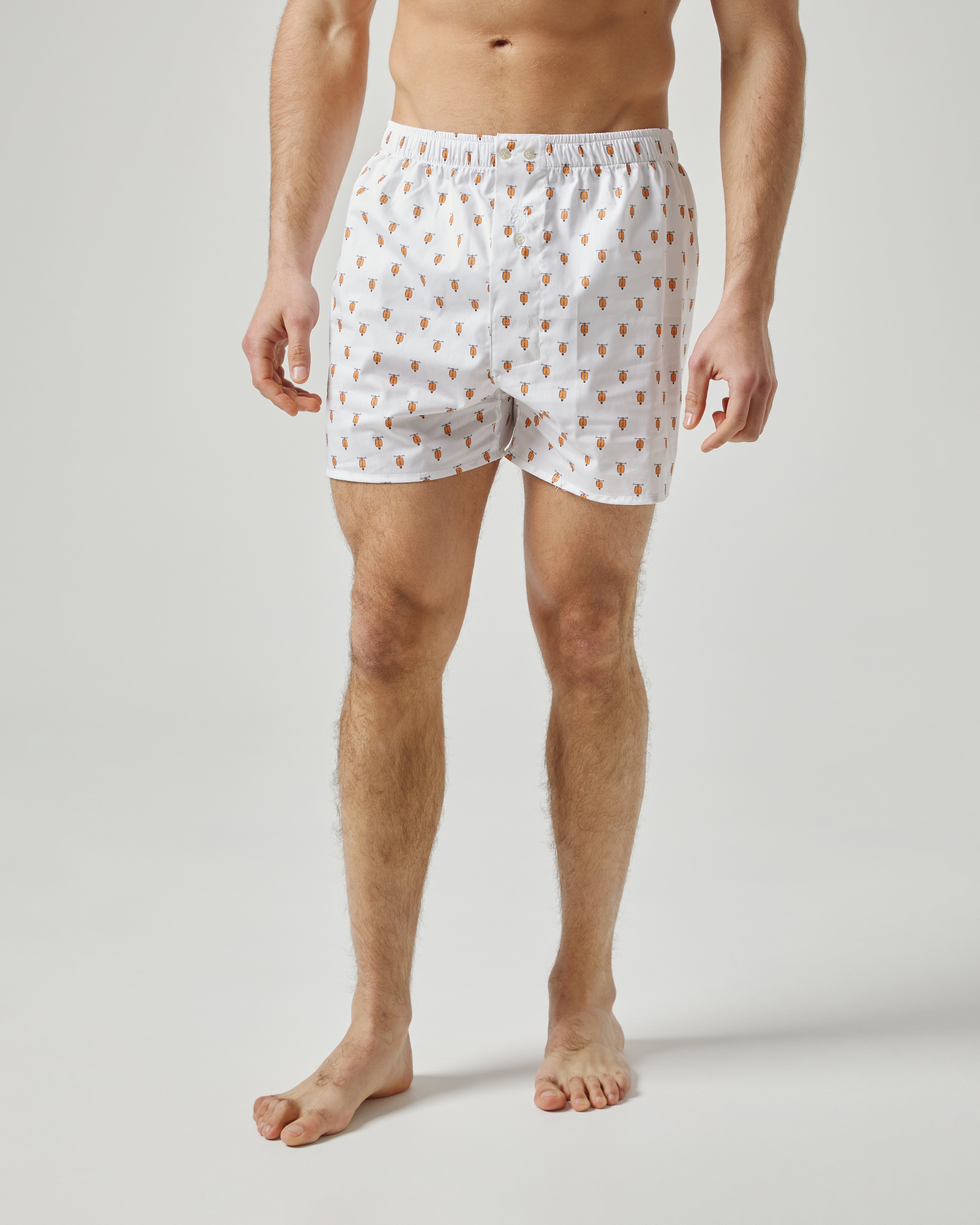 Bóxer de tela de hombre Kiff Kiff estampado moto