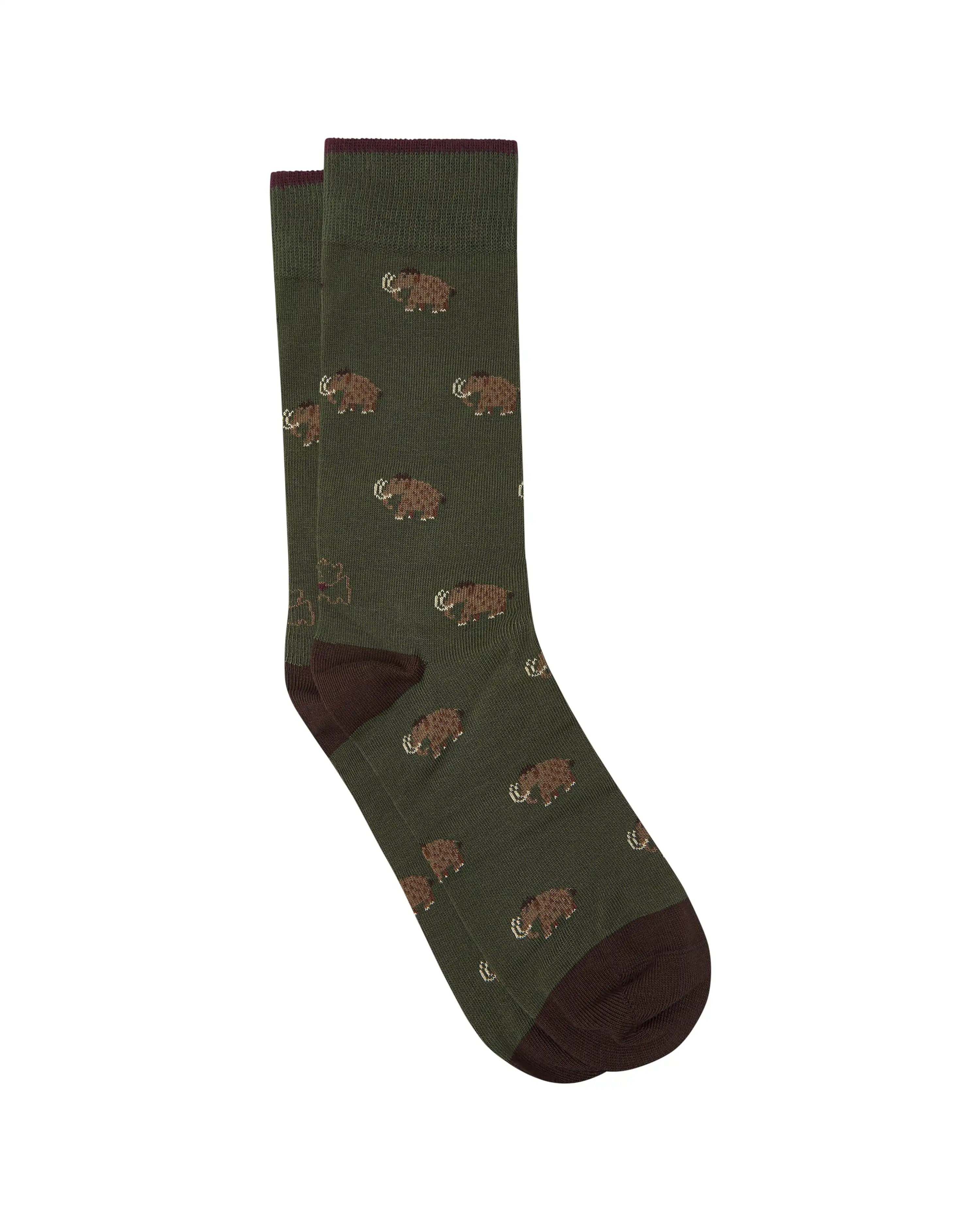 Pack de tres pares de calcetines media caña fantasía